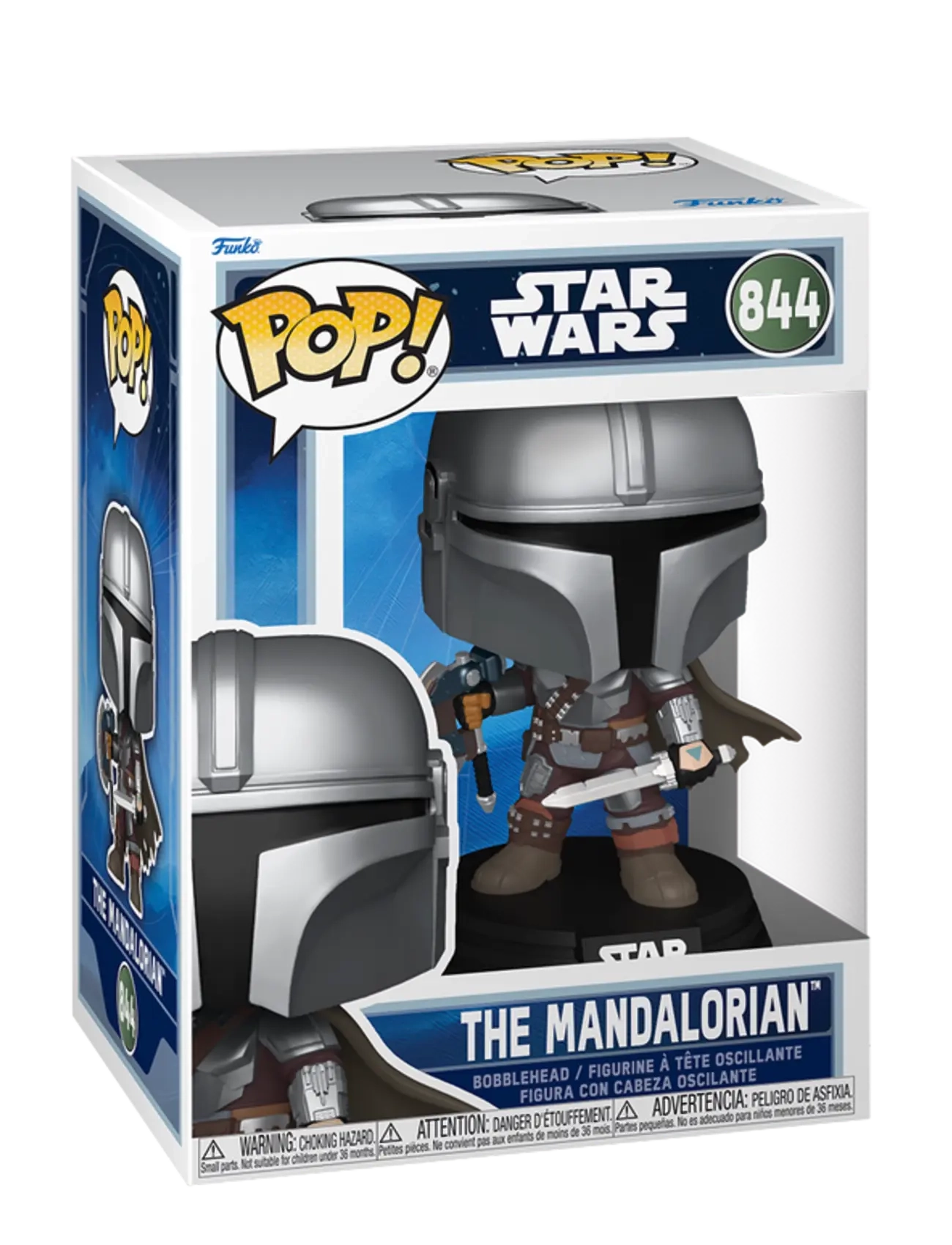 Funko Funko POP Vinyl M&G S2 The Mandalorian Dual Wield - Star Wars - MULTI COLOUR / multi