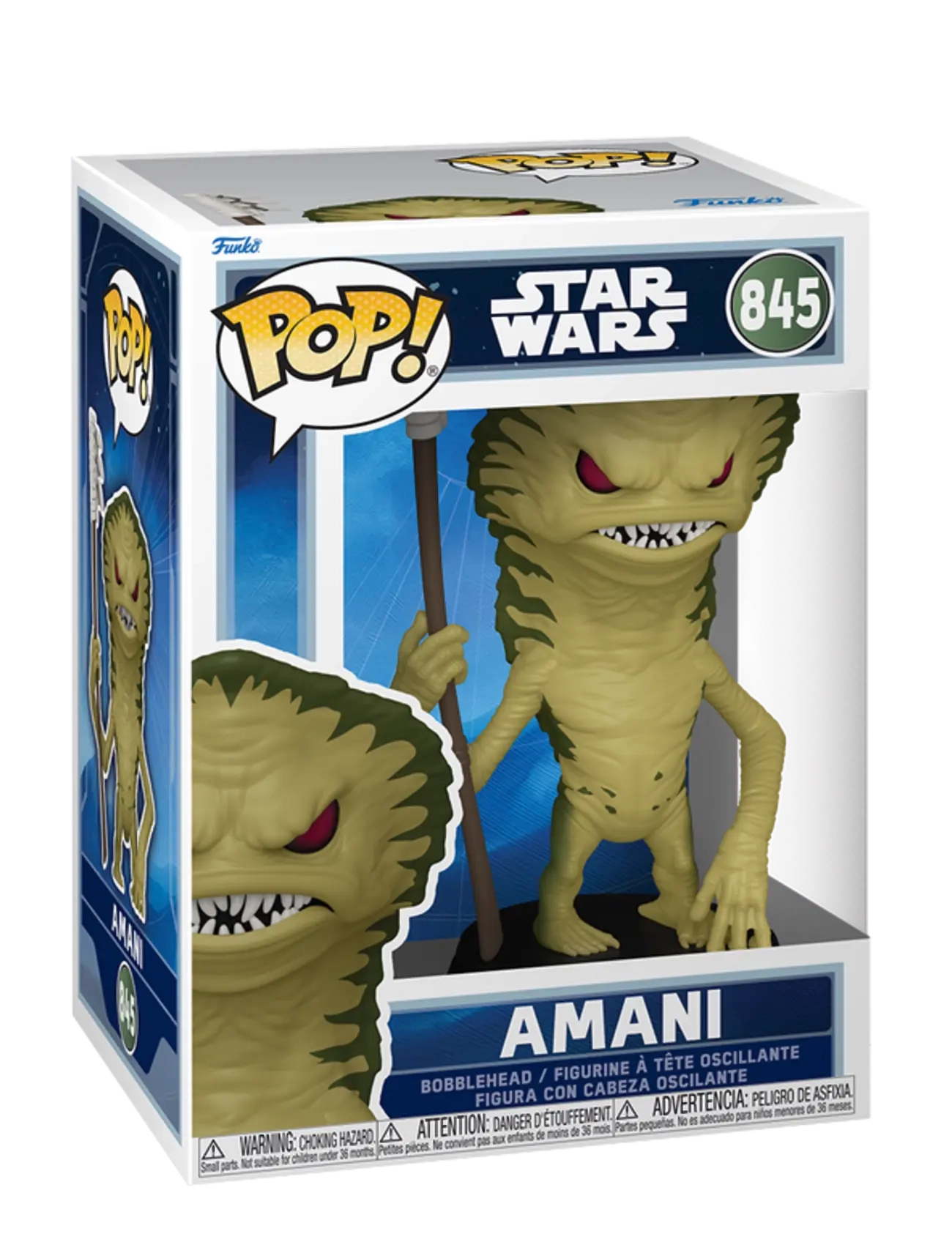 Funko Pop Vinyl M&G S2 Amani, Action Figures, Kakigrøn, Str: ONE SIZE