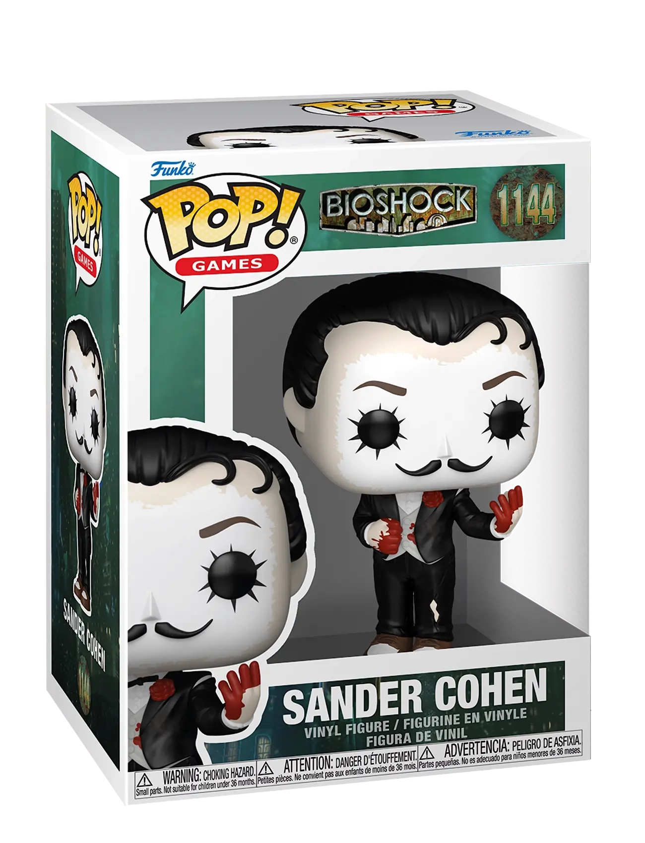 Funko Funko POP Vinyl Bioshock S3 Sander Cohen - Leksaker - MULTI COLOUR / multi