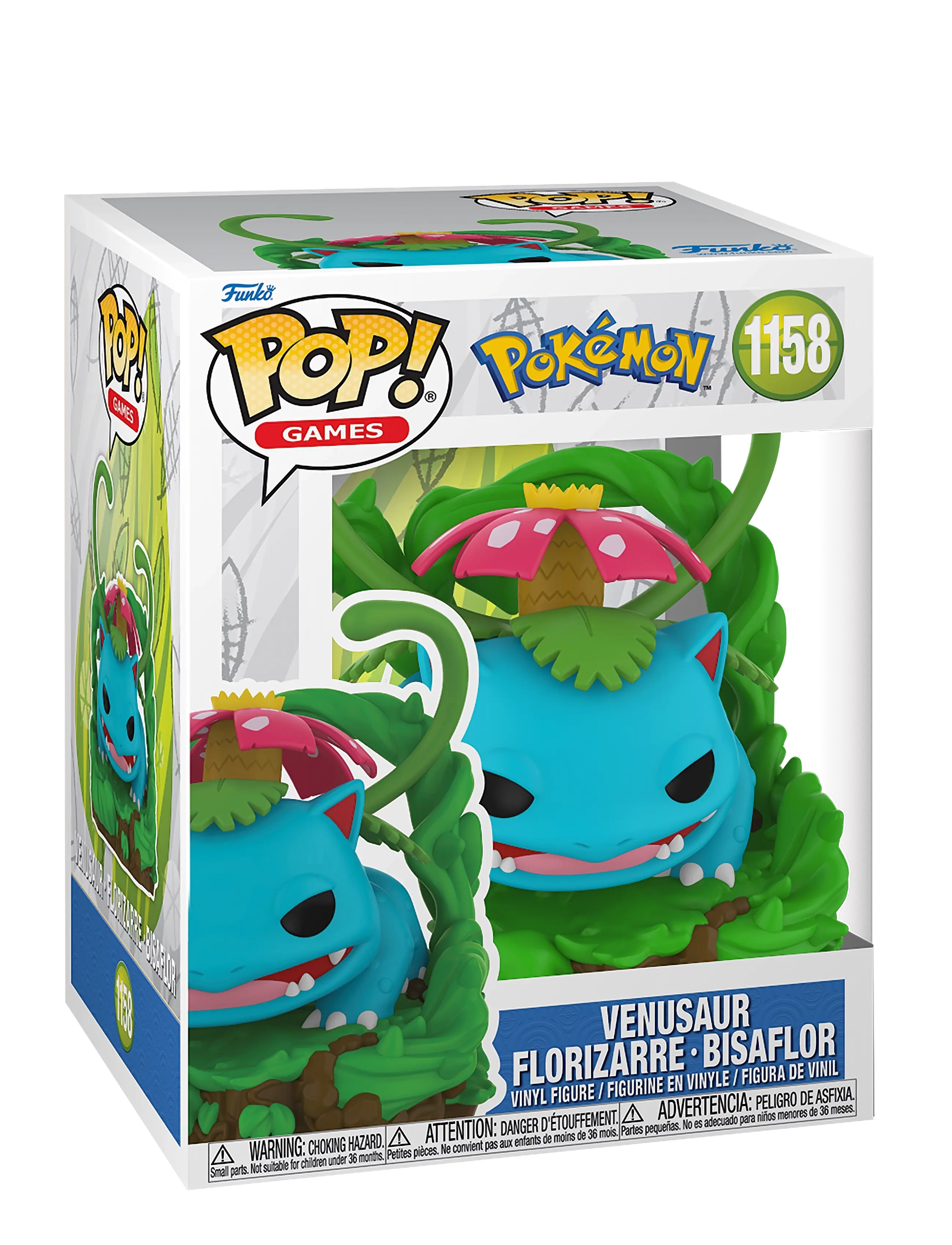 Funko Funko Pop Premium Pokemon Venusaur, One Size, Green, Legesæt Og Actionfigurer > Actionfigurer, Børn