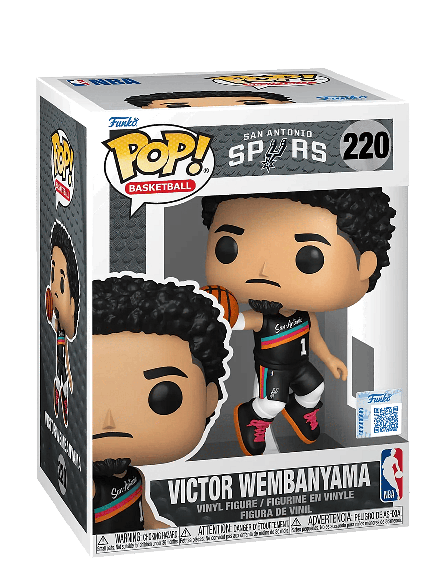 Funko - Funko POP Vinyl Exclusive Spurs Victor Wembanyama - actionfigurer - multi colour - 0