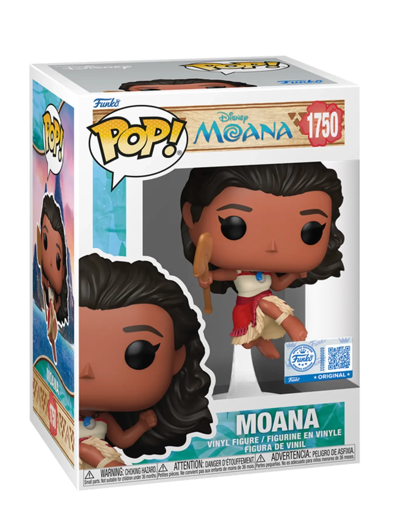 Funko Funko POP Vinyl Exclusive Moana 2 Moana Leaping - Leksaker - MULTI COLOUR / multi