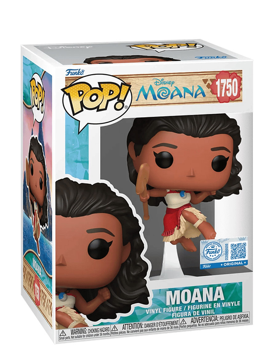 Funko - Funko POP Vinyl Exclusive Moana 2 Moana Leaping - actionfigurer - multi colour - 0