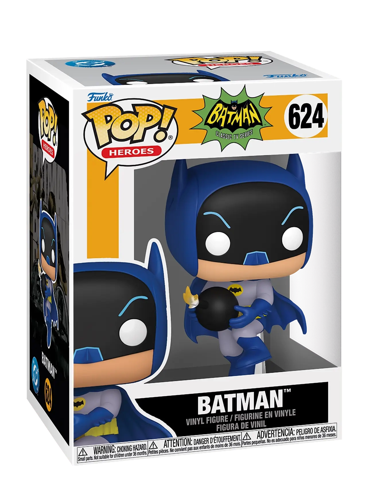 Funko Funko POP Vinyl Batman 66 S2 Batman w/Bomb - Batman - MULTI COLOUR / multi
