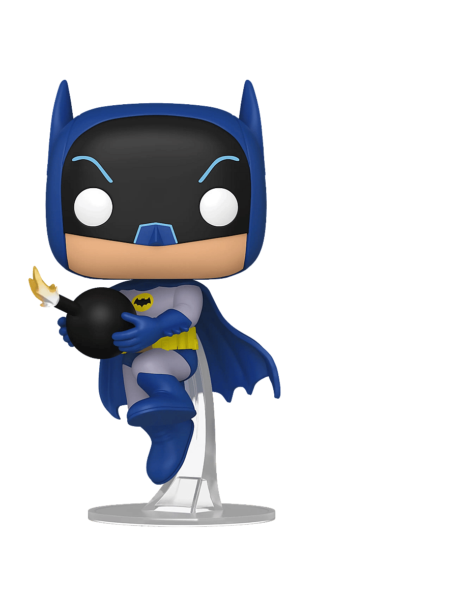 Funko - Funko POP Vinyl Batman 66 S2 Batman w/Bomb - actionfigurer - multi colour - 1