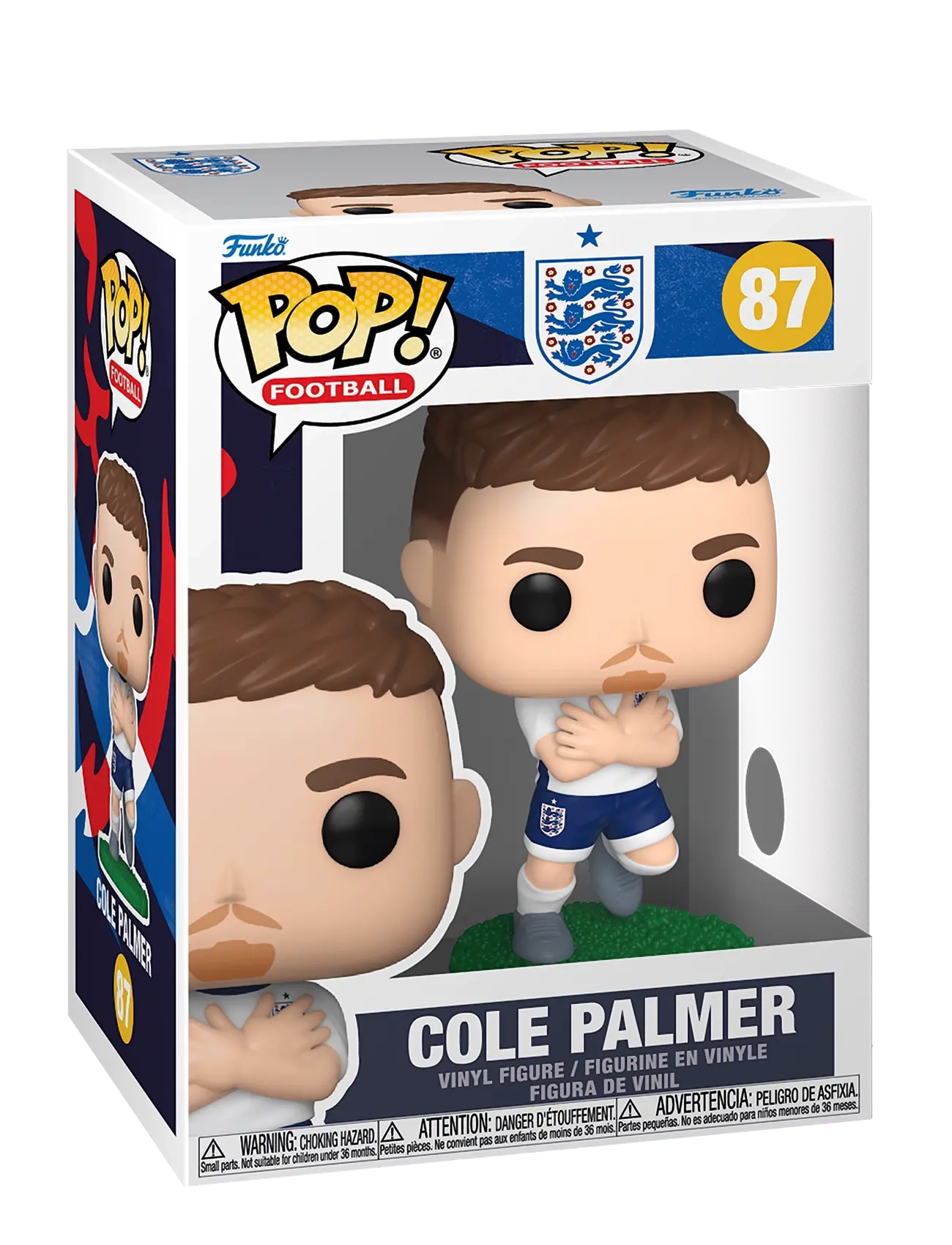 Funko Funko POP Vinyl England Cole Palmer - Legetøj - MULTI COLOUR / multi