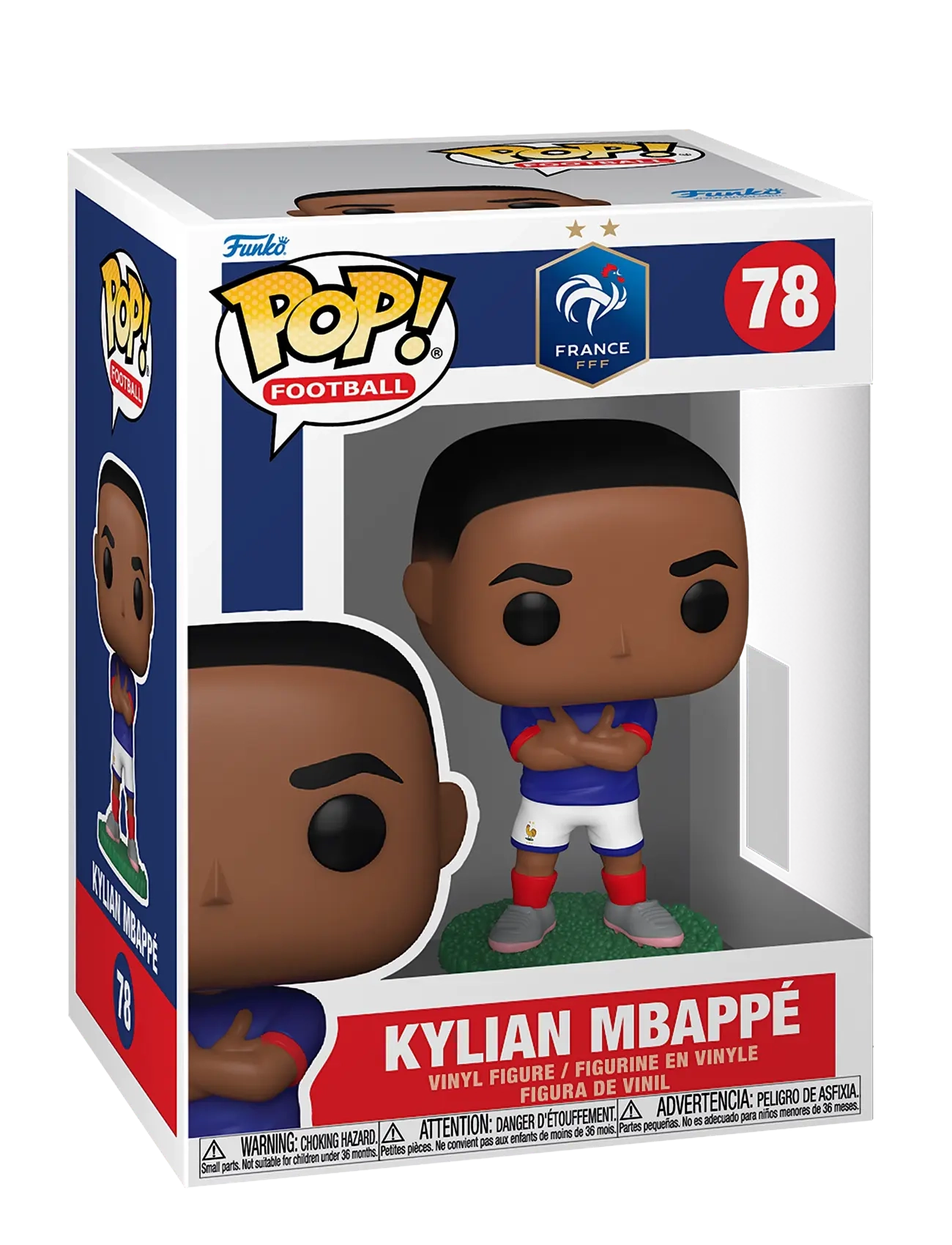 Funko Funko POP Vinyl France Kylian Mbappé - Legetøj - MULTI COLOUR / multi