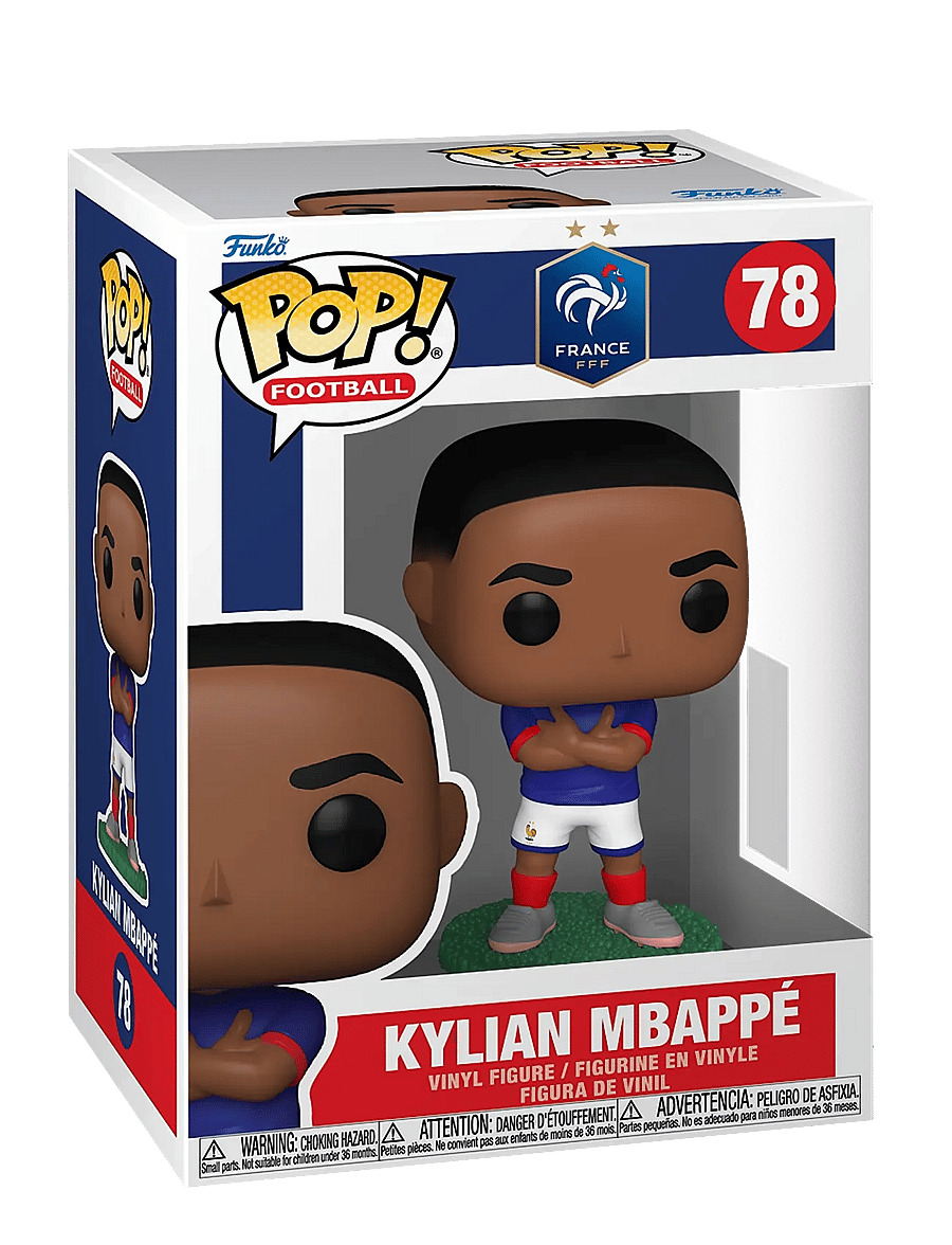 Funko - Funko POP Vinyl France Kylian Mbappé - actionfigurer - multi colour - 0