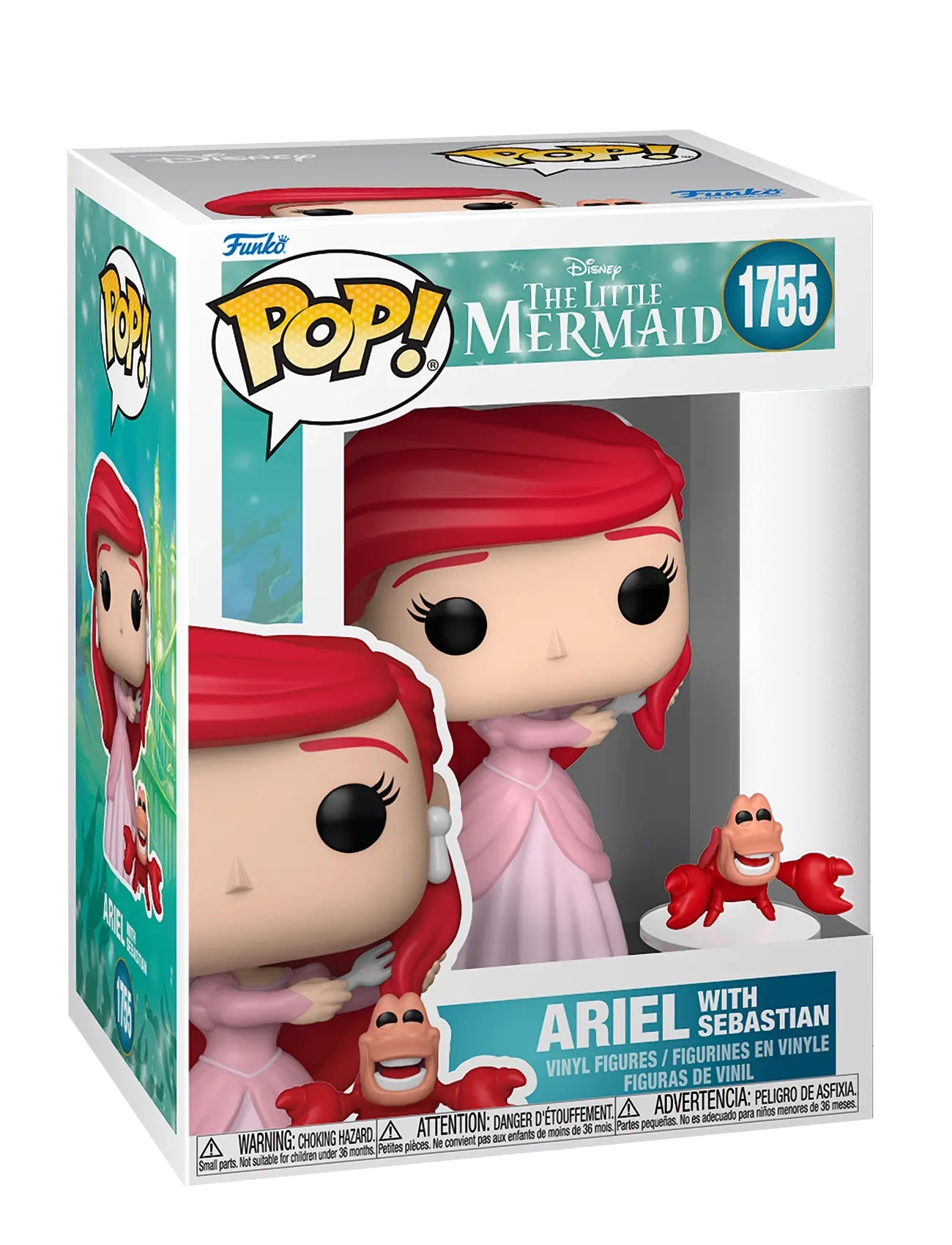 Funko Funko POP Vinyl TLM S3 Ariel w/Sebastian - Film & Sagofigurer - MULTI COLOUR / multi
