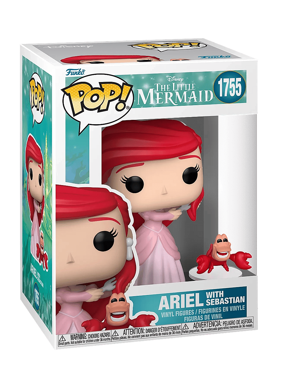 Funko - Funko POP Vinyl TLM S3 Ariel w/Sebastian - film & sagofigurer - multi colour - 0