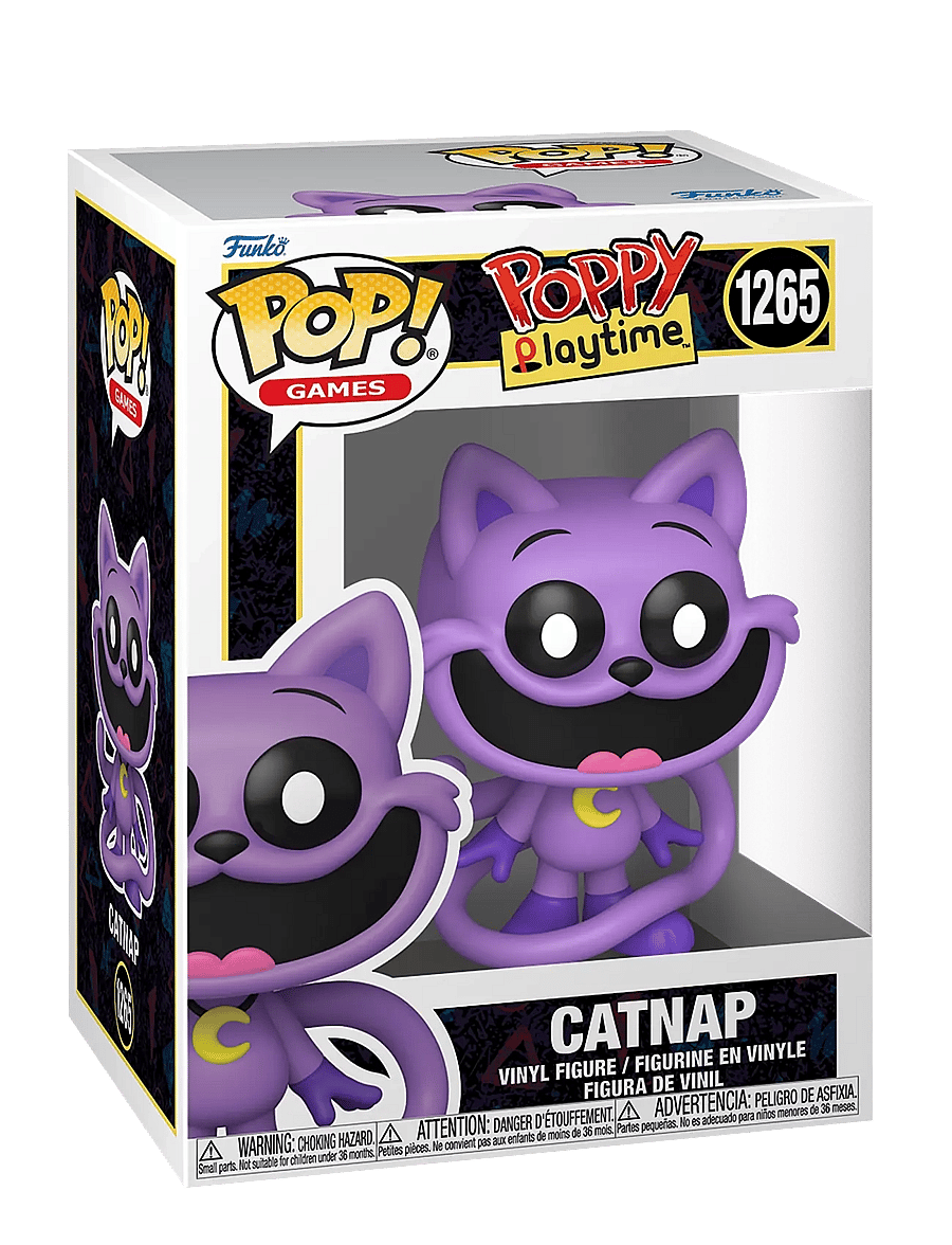 Funko - Funko POP Vinyl Poppy Playtime Catnap - actionfigurer - multi colour - 0