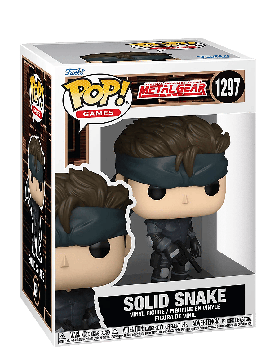 Funko - Funko POP Vinyl MGS Solid Snake - actionfigurer - multi colour - 0
