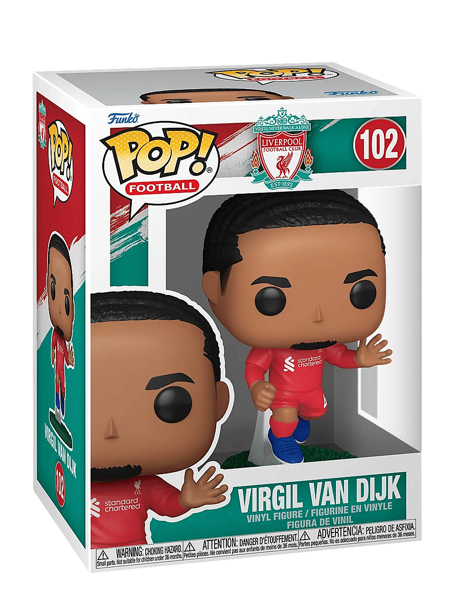 Funko - Funko POP Vinyl Liverpool Virgil Van Dijk - actionfigurer - multi colour - 0