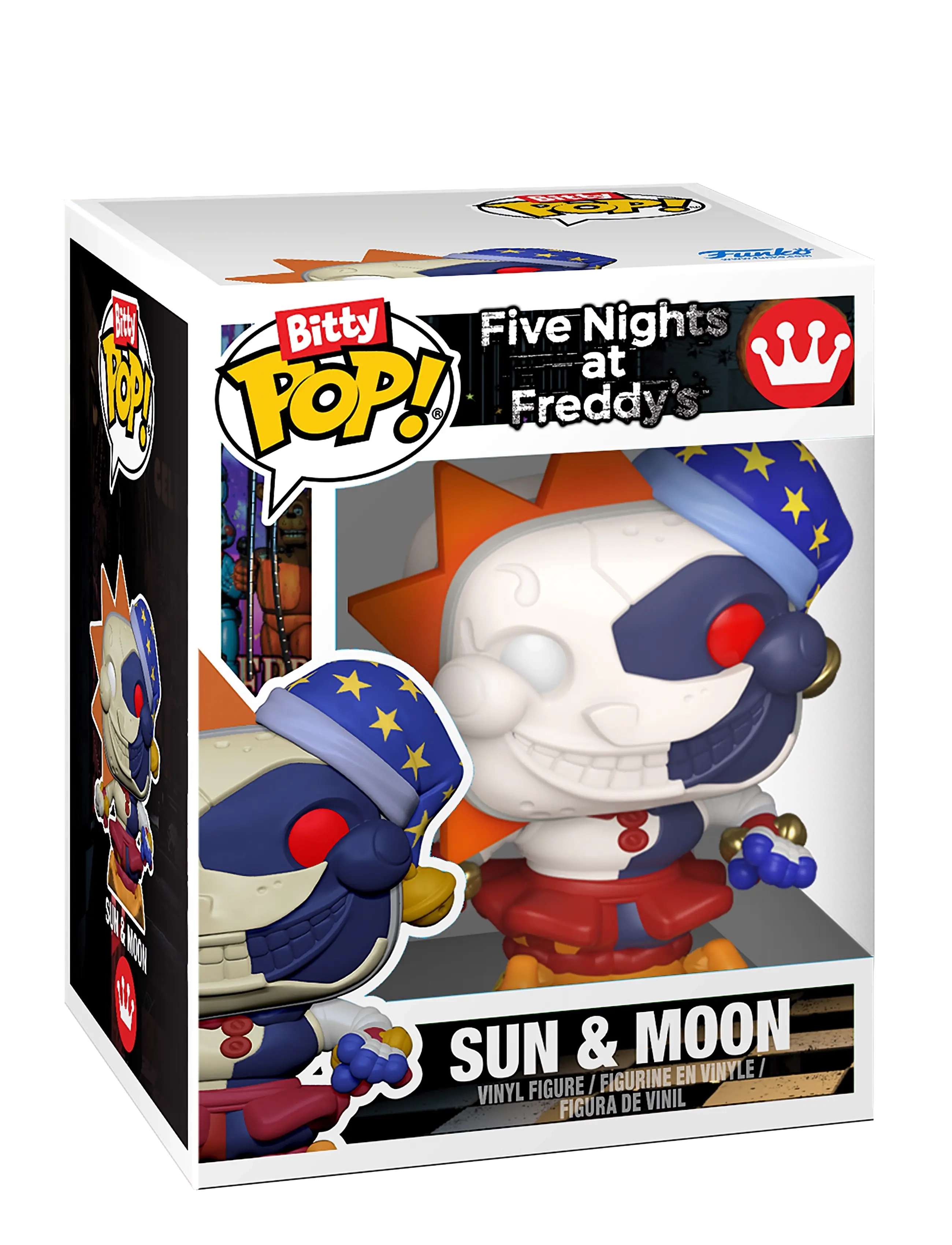 Funko - Funko Bitty POP 2PK FNAFS2 Freddy & Sun/Moon - film & sagofigurer - multi colour - 3