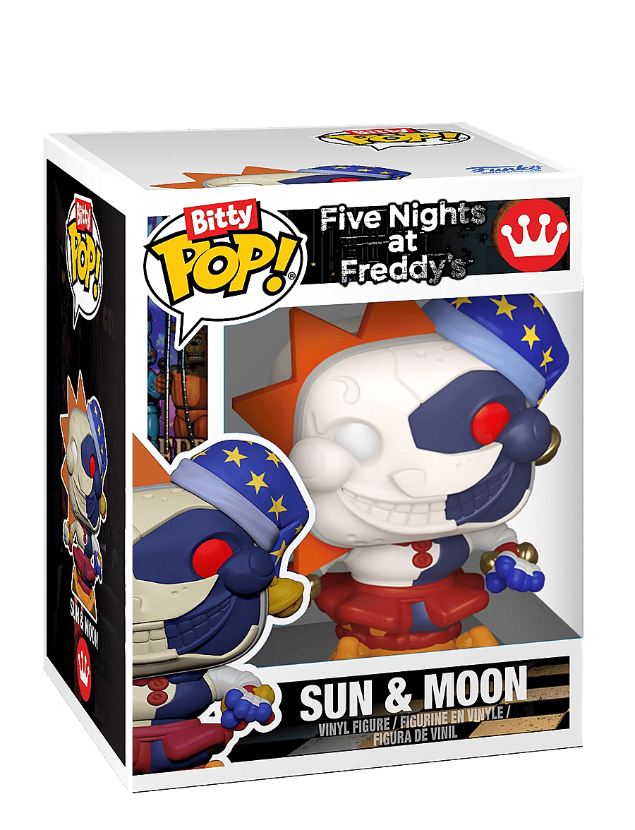 Funko - Funko Bitty POP 2PK FNAFS2 Freddy & Sun/Moon - film & sagofigurer - multi colour - 3