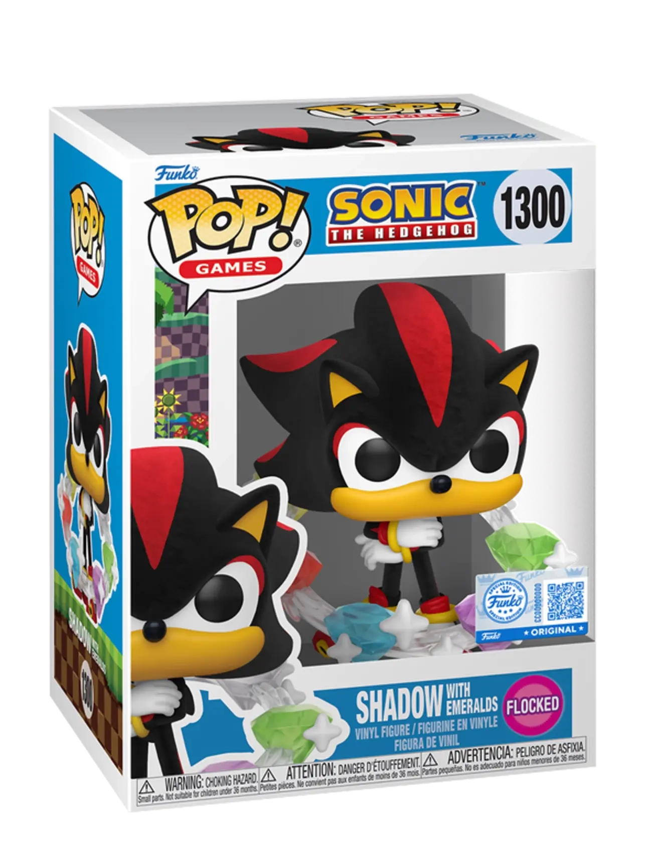 Funko Funko POP Vinyl Excl SonicS11 Shadow w/Emeralds - Karakterer fra filmer og eventyr - MULTI COLOUR / multi