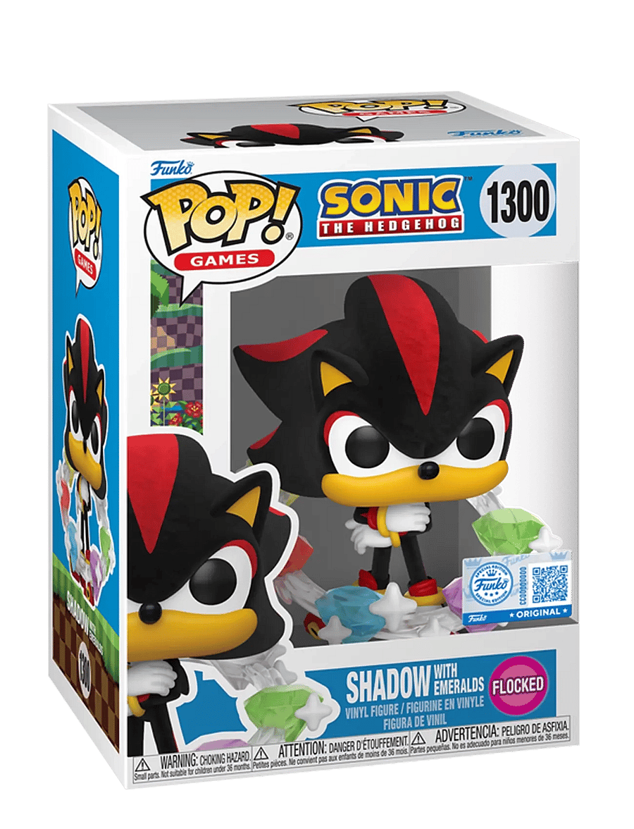 Funko - Funko POP Vinyl Excl SonicS11 Shadow w/Emeralds - film & sagofigurer - multi colour - 0