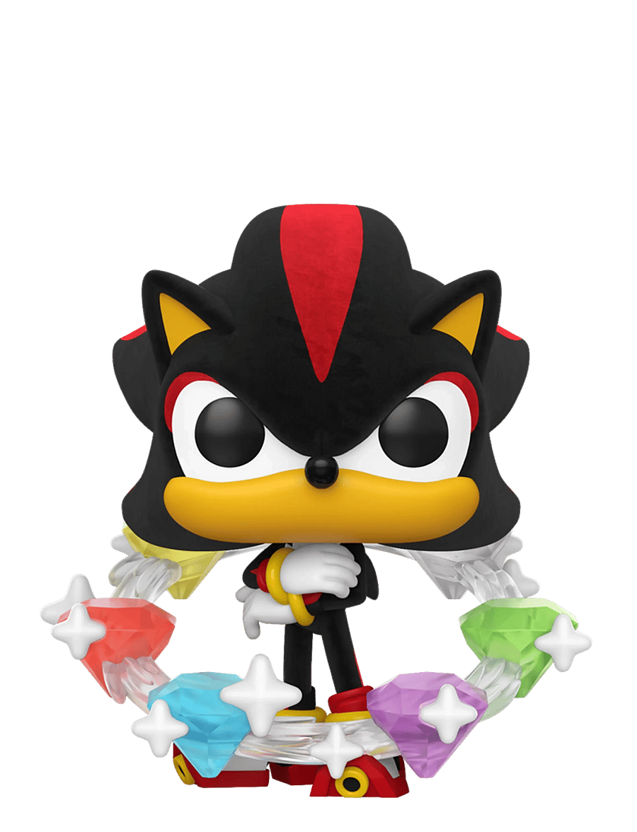 Funko - Funko POP Vinyl Excl SonicS11 Shadow w/Emeralds - film & sagofigurer - multi colour - 1