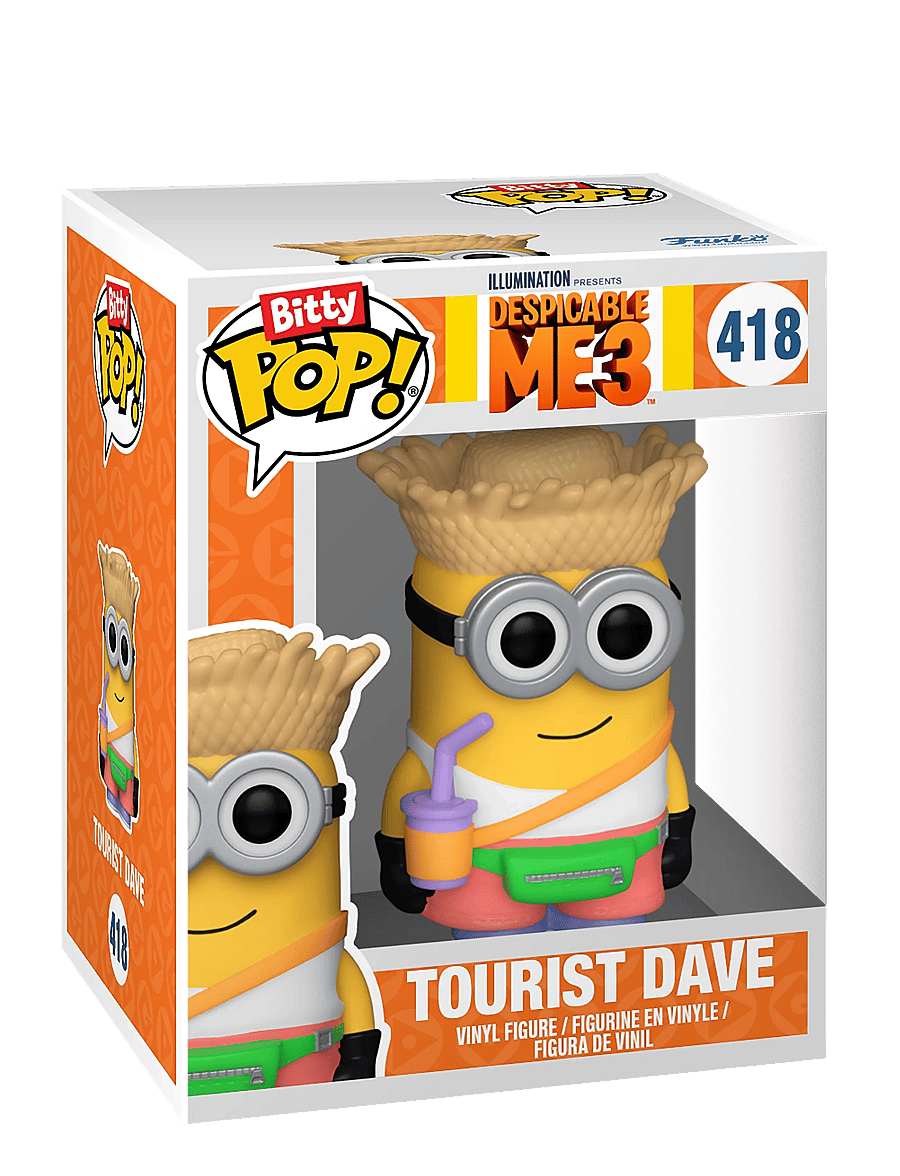 Funko - Funko Bitty POP 2PK Minions B & D - actionfigurer - multi colour - 2