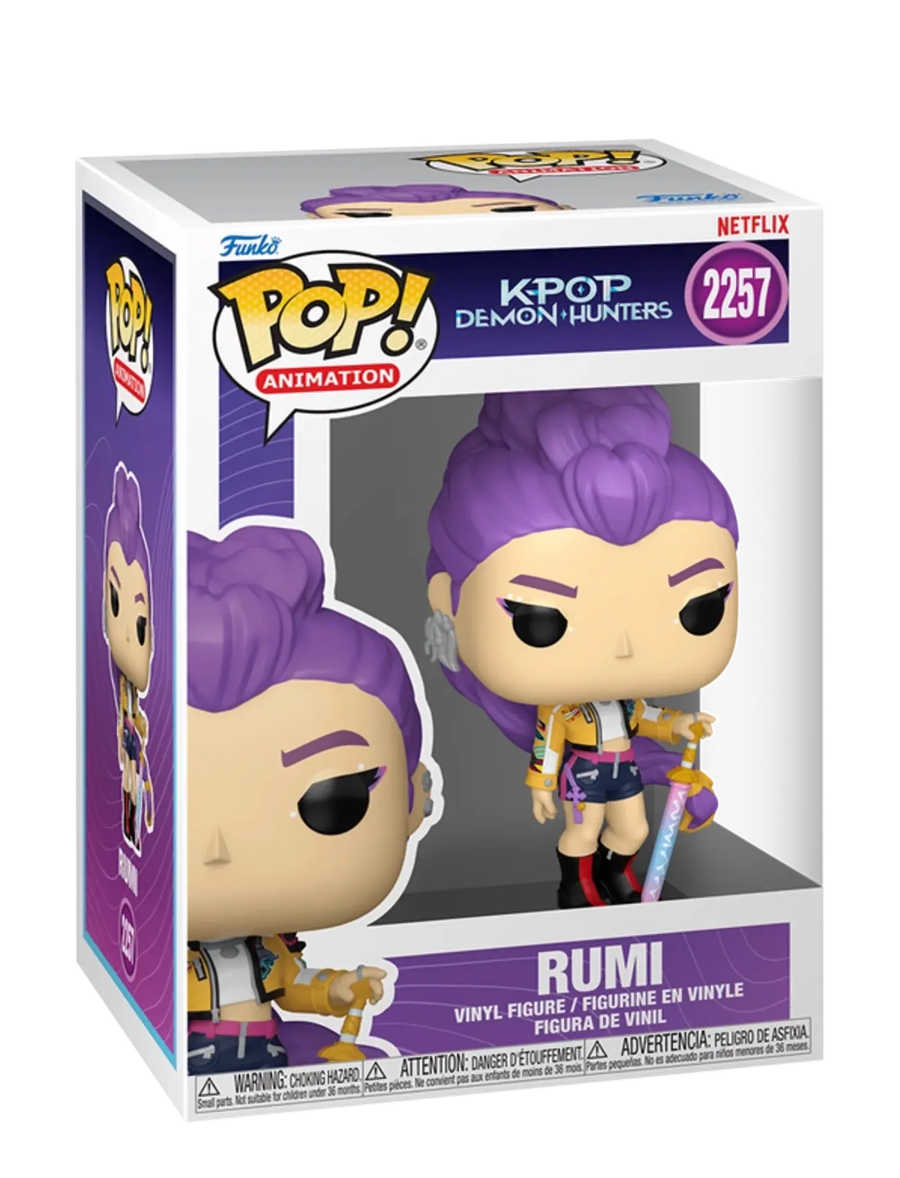 Funko Funko Pop Vinyl Kpop Dh Rumi, One Size, Purple, Legesæt Og Actionfigurer > Actionfigurer, Børn