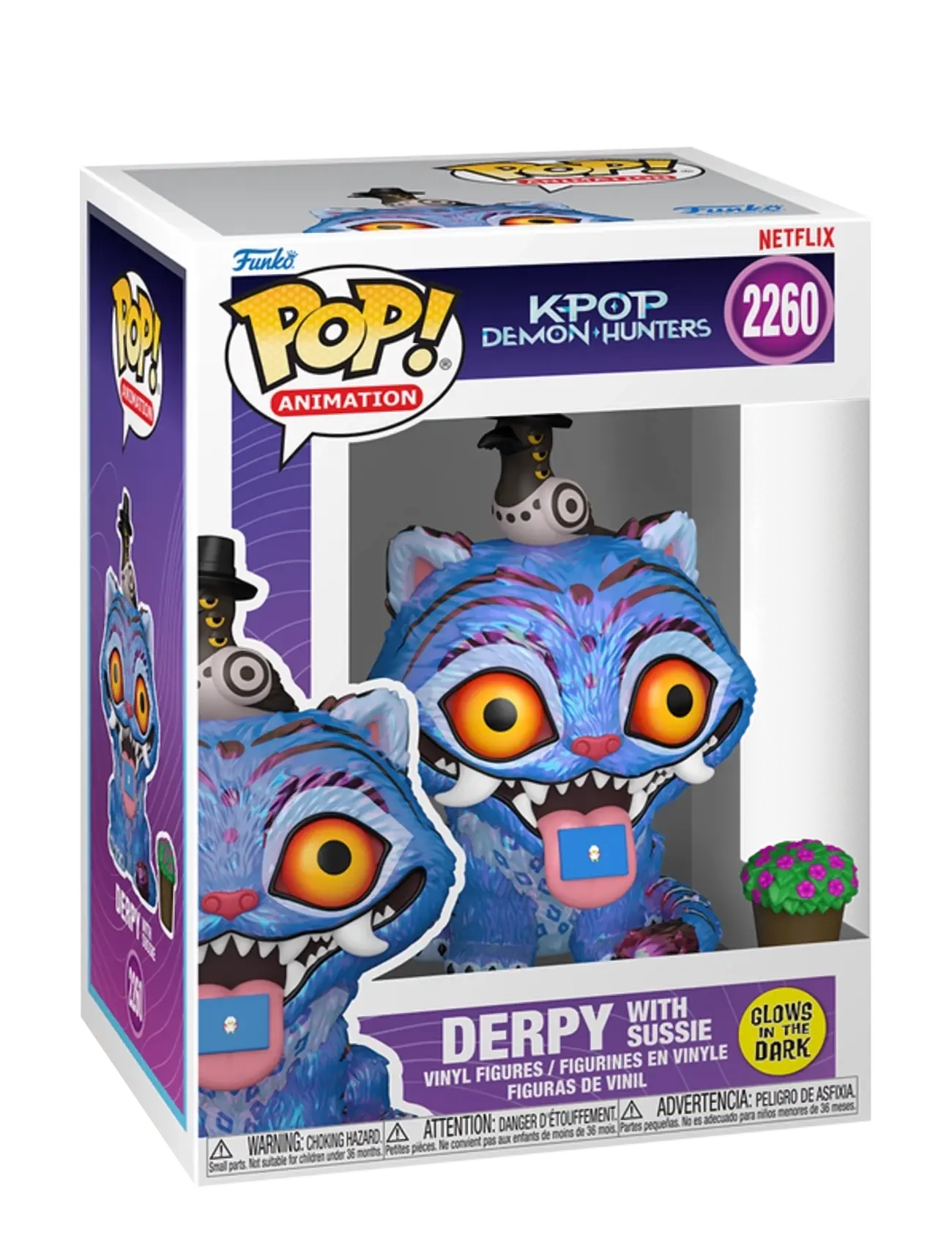 Funko Funko POP Vinyl KPOP DH Tiger w/Bird - Legetøj - MULTI COLOUR / blue