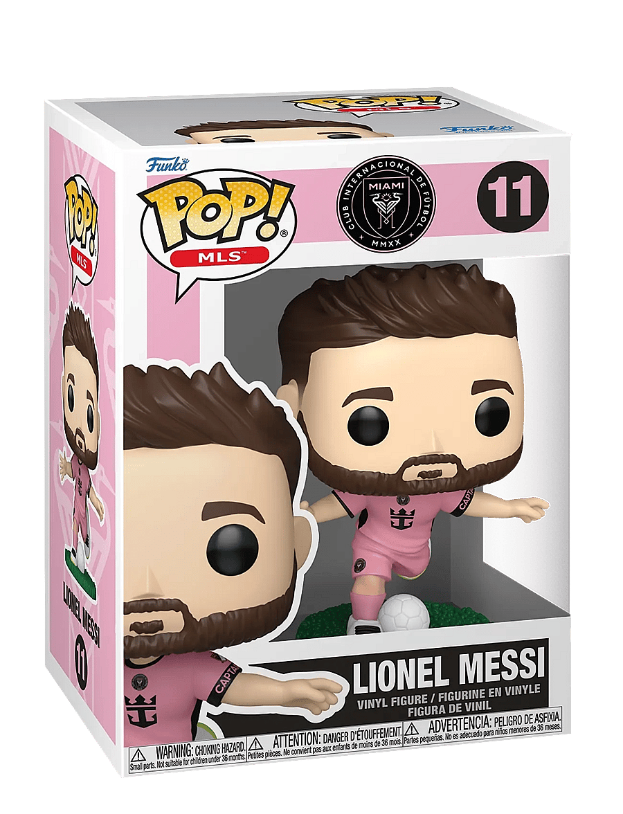 Funko - Funko POP Vinyl Inter Miami L Messi Pink - actionfigurer - multi colour - 0