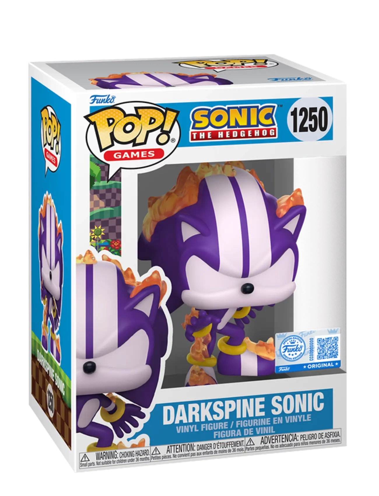 Funko Funko POP Vinyl Excl Sonic S11 Darkspine Sonic - Julklappar - MULTI COLOUR / purple