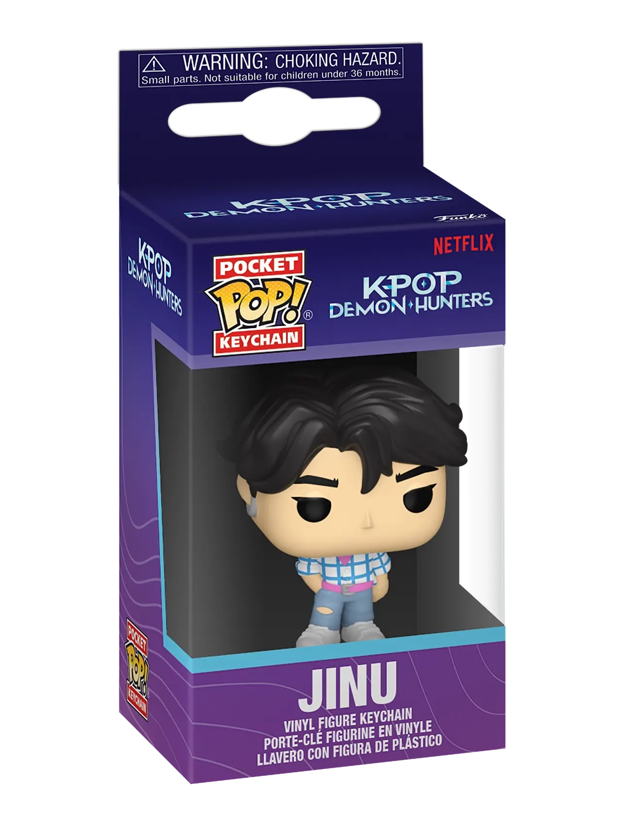 Funko Pop Keychain Kpop Dh Jinu, Børn, Funko Pop Figur Nøglering, Multi/mønstret, Str: ONE SIZE