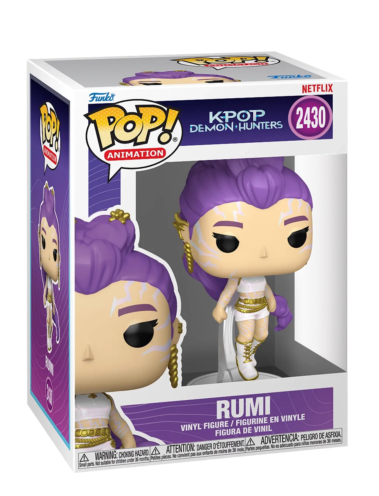 Funko Funko POP Vinyl KPOP DH Rumi w/CH - Legetøj - MULTI COLOUR / purple