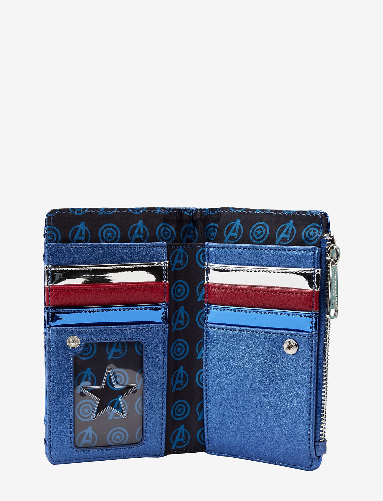 Funko - Funko! Loungefly wallet SHINE CAPTAIN AMERICA - punge - multi colour - 3