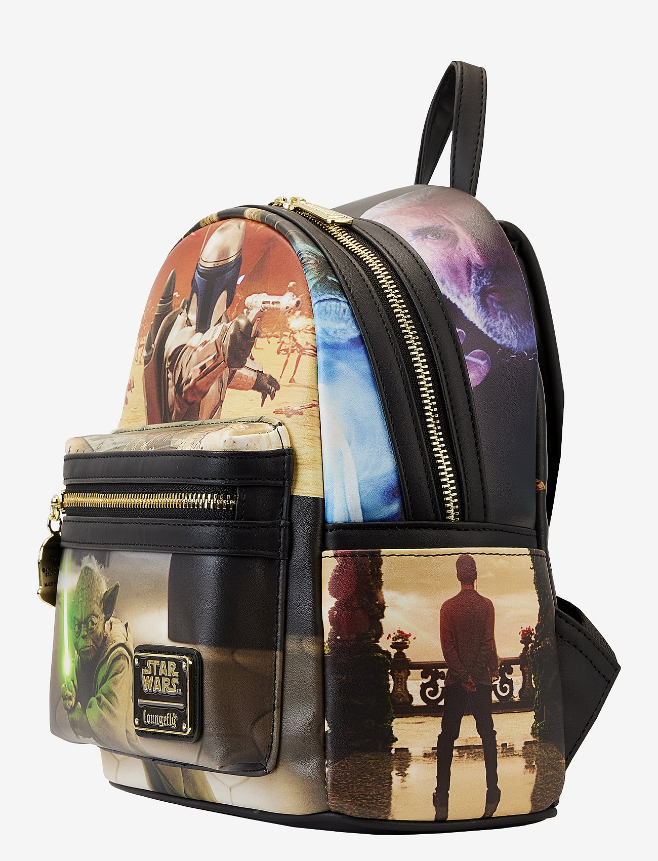 Funko - Funko! Loungefly Mini Backpack 2 SW EP2 ATTACK OF - sommarfynd - multi colour - 1