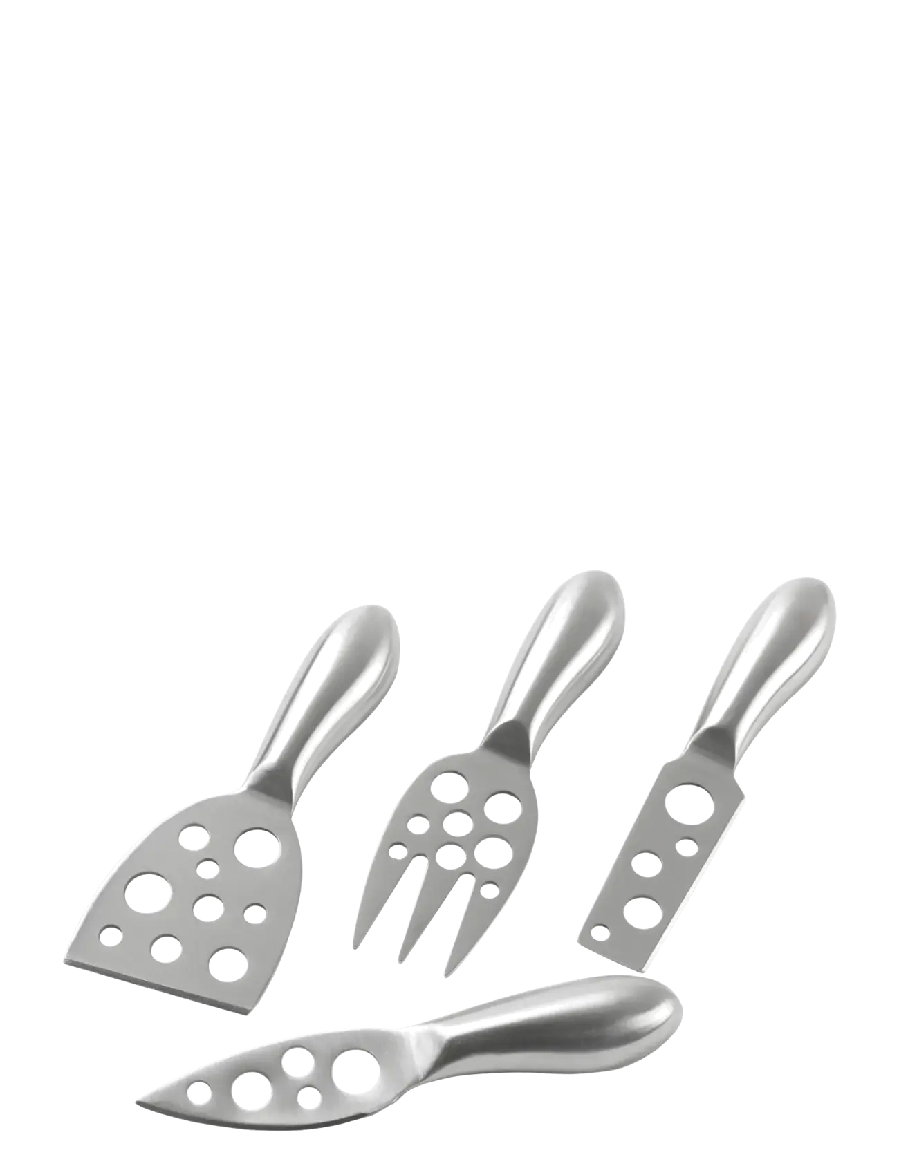 Funktion Ostesæt 4 Dele Funktion, 24X 2.7X 19.3 cm x 24, Silver, Bestik > Osteknive, Unisex