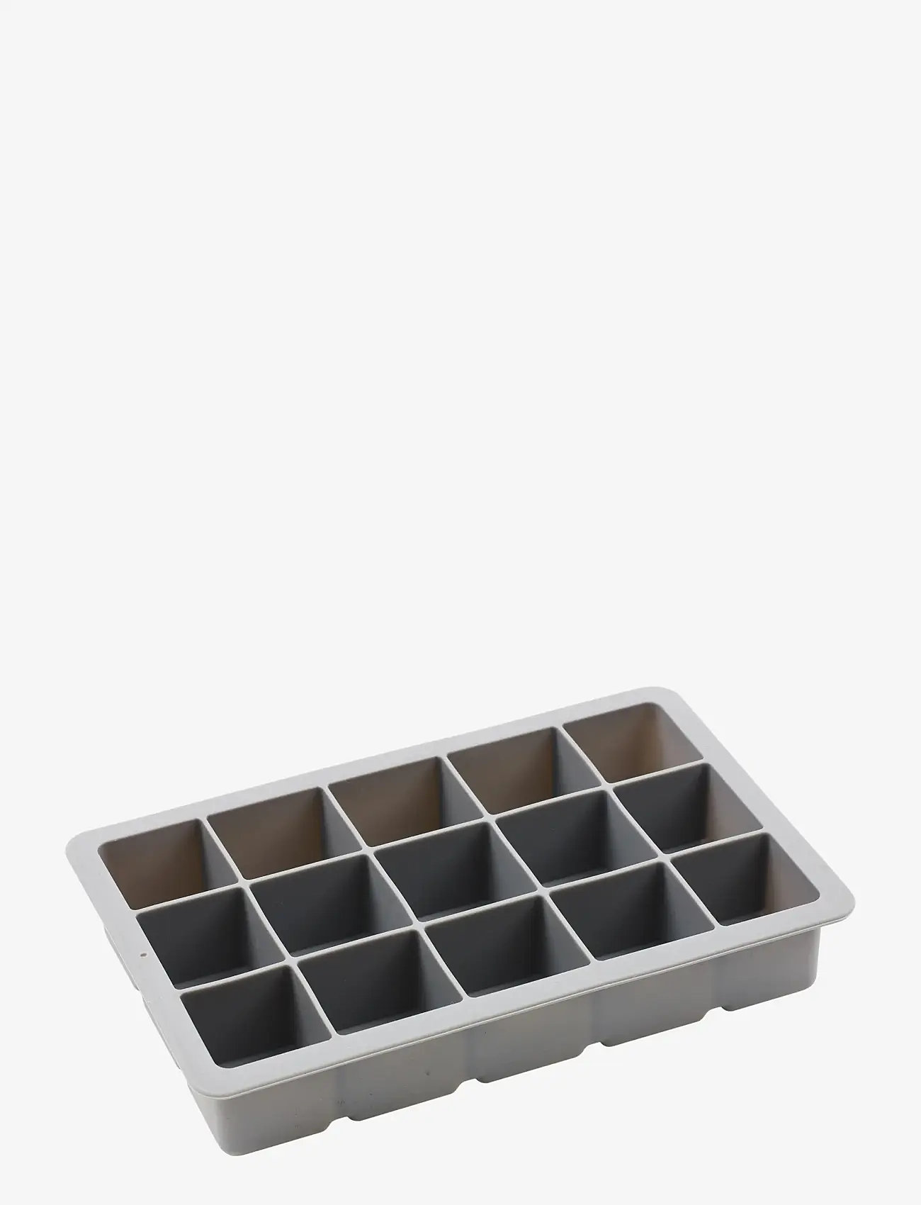 Funktion - Ice cube tray silicone Funktio - grey - 0