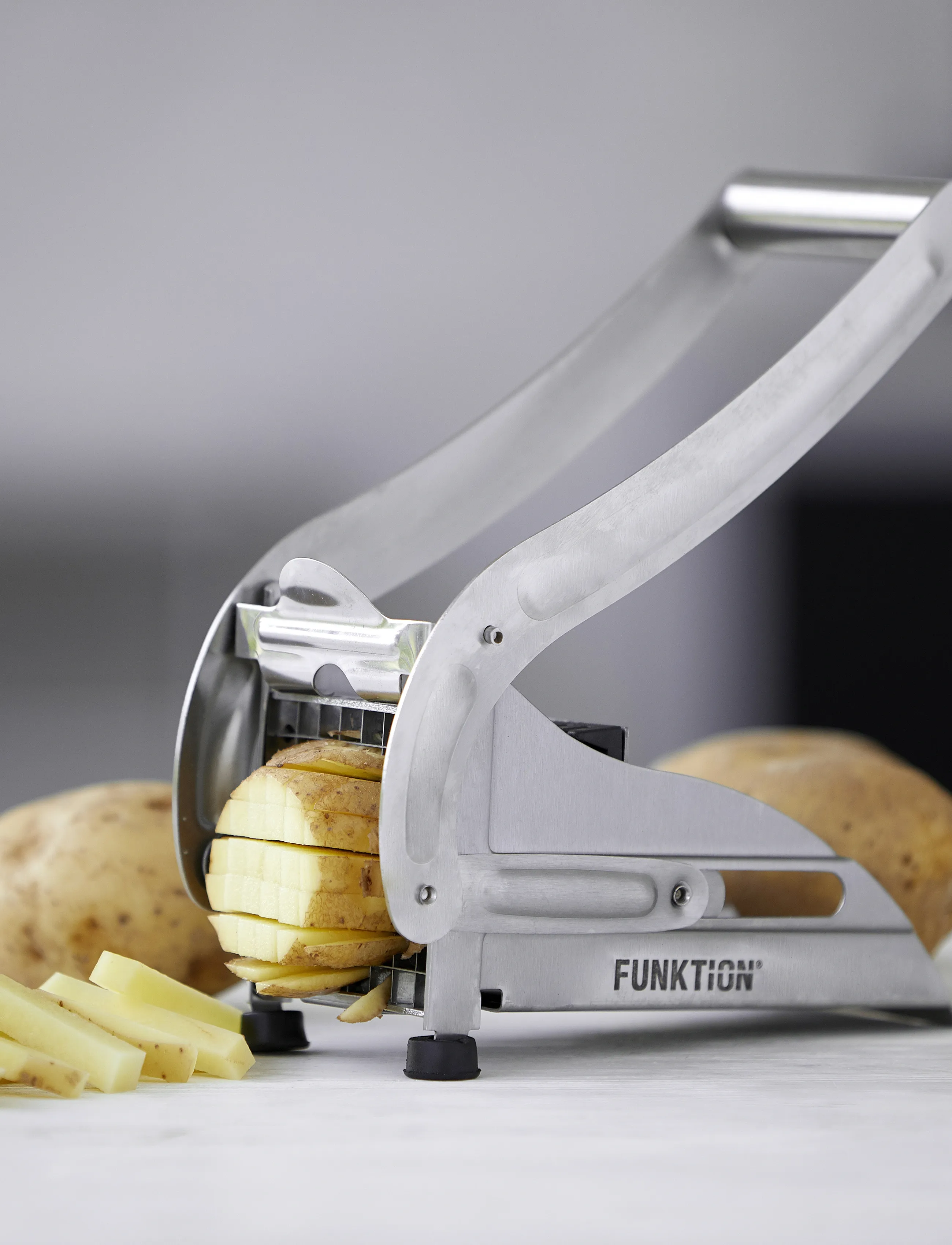 Funktion Pommes Frites Jern 18/0 Stål F, 13X 10.1X 26.2 cm x 13, Kitchen Tools, Silber - Mandolins, Homeware