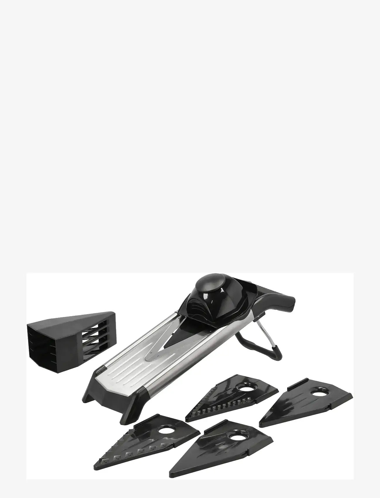 Funktion - Mandoline slicer Stainless steel - mandolinen & spiralizer - black - 1