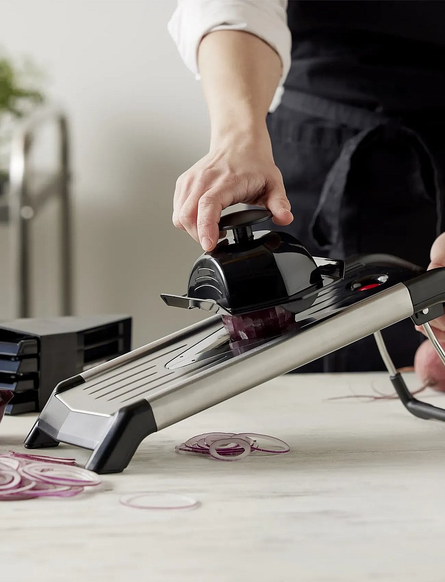 Funktion - Mandoline slicer Stainless steel - lõikurid - black - 0