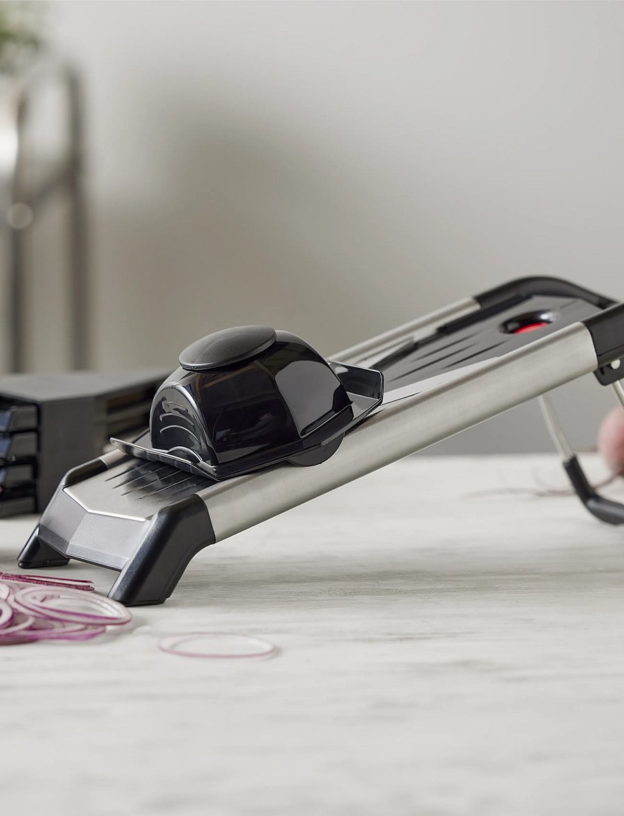 Funktion - Mandoline slicer Stainless steel - lõikurid - black - 3