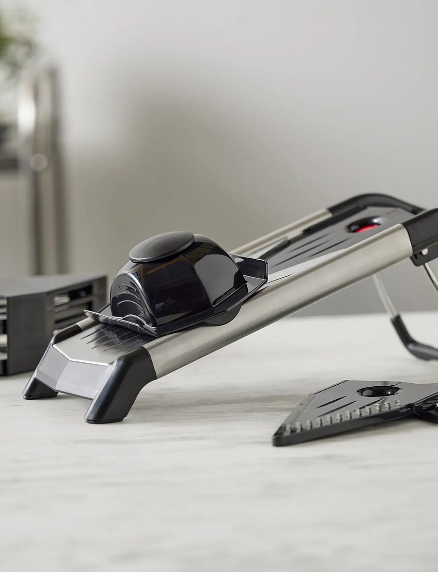 Funktion - Mandoline slicer Stainless steel - lõikurid - black - 4