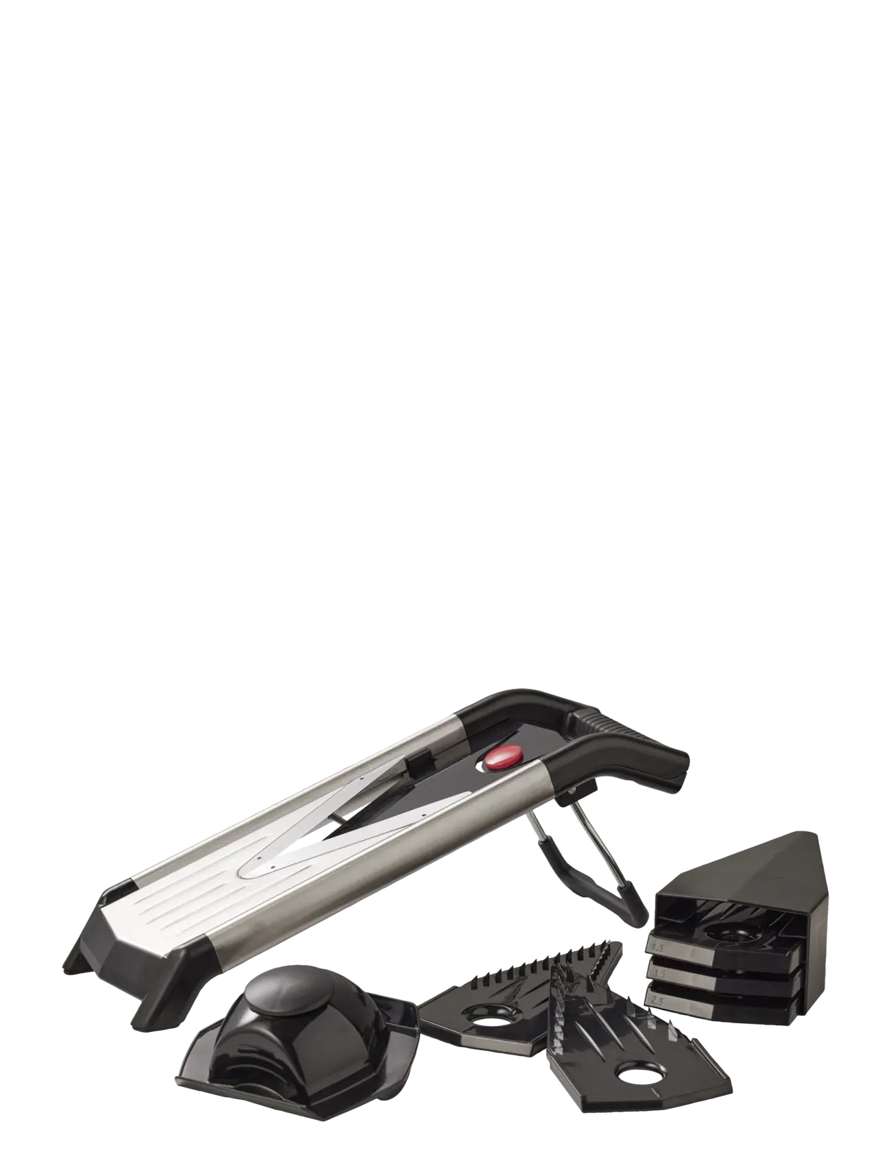 Funktion - Mandoline slicer Stainless steel - lõikurid - black - 2