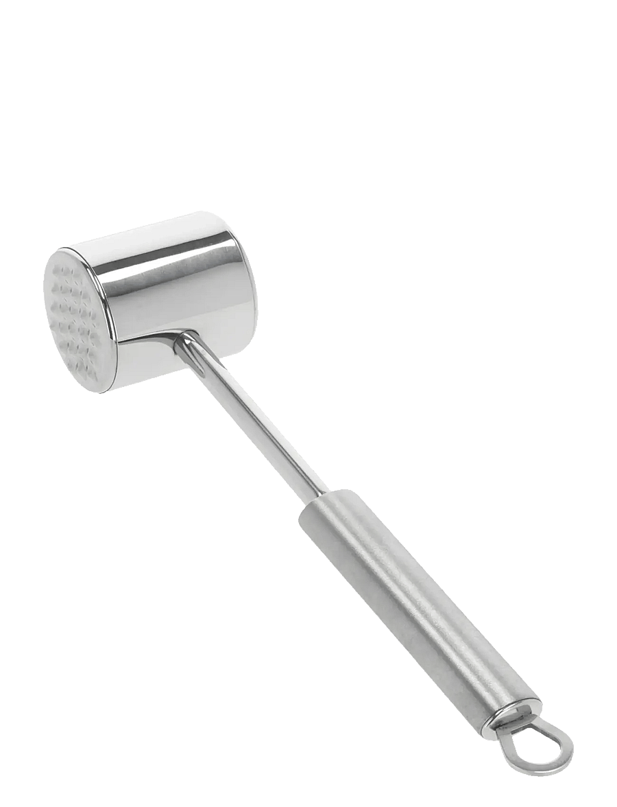 Funktion - Meat hammer 27 x 6 x 5 cm Stainless steel - andere küchenutensilien - silver - 0