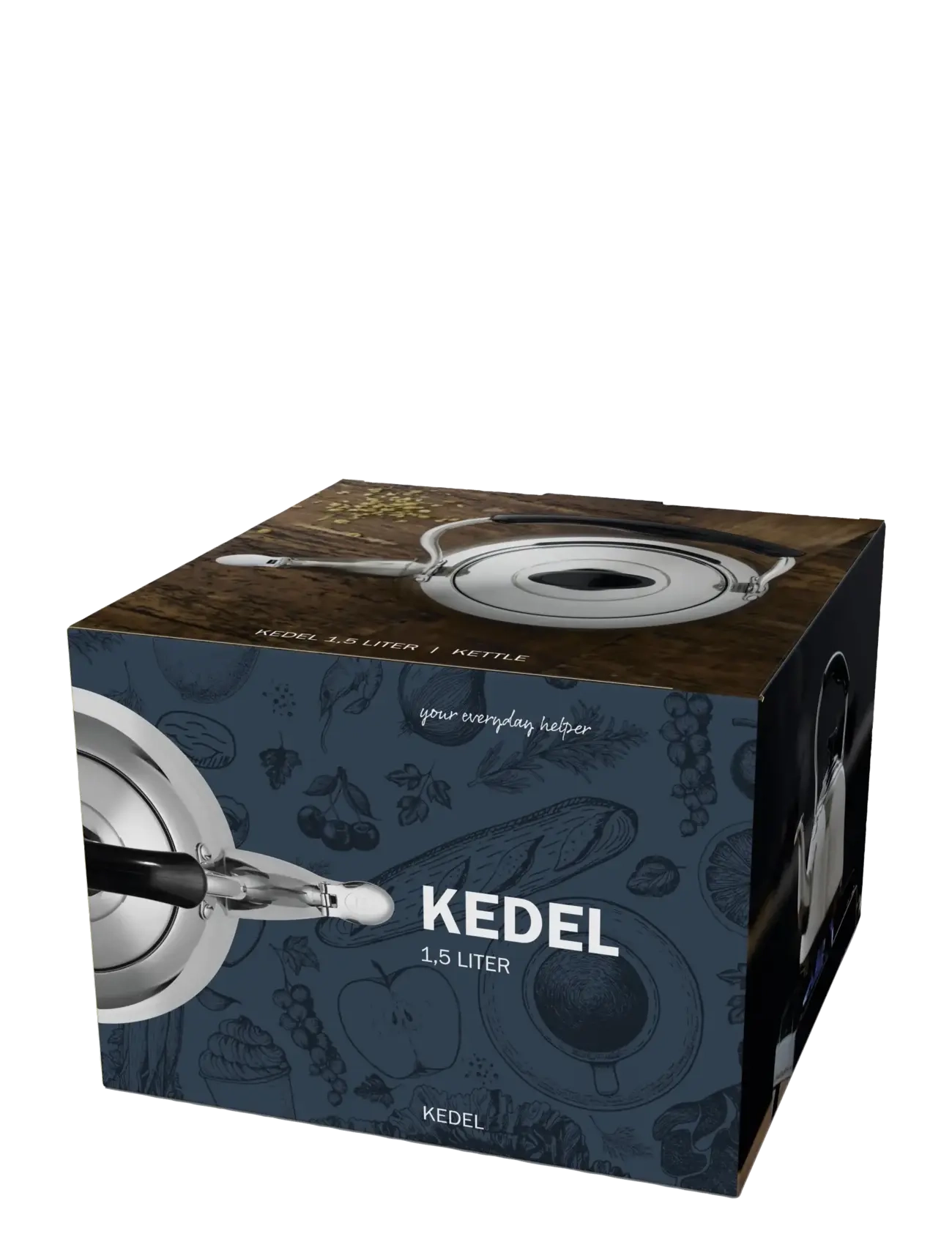 Funktion - Kettle 1,5 liter 18/8 stainless steel - wasserkessel & wasserkocher - blank - 3