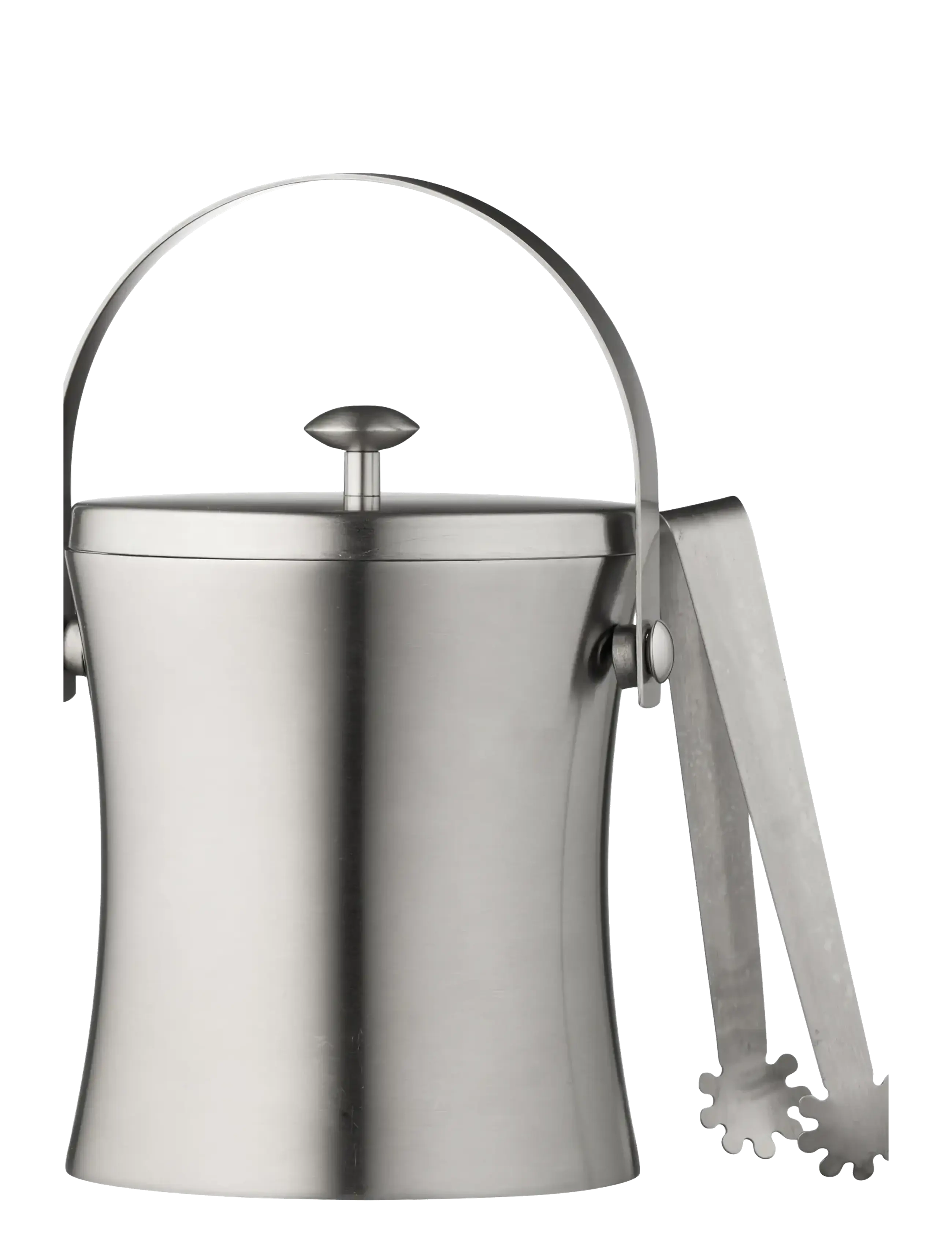 Funktion - Ice bucket w/ tongs 12,2 x 16,3 cm Stainless steel - silver - 2
