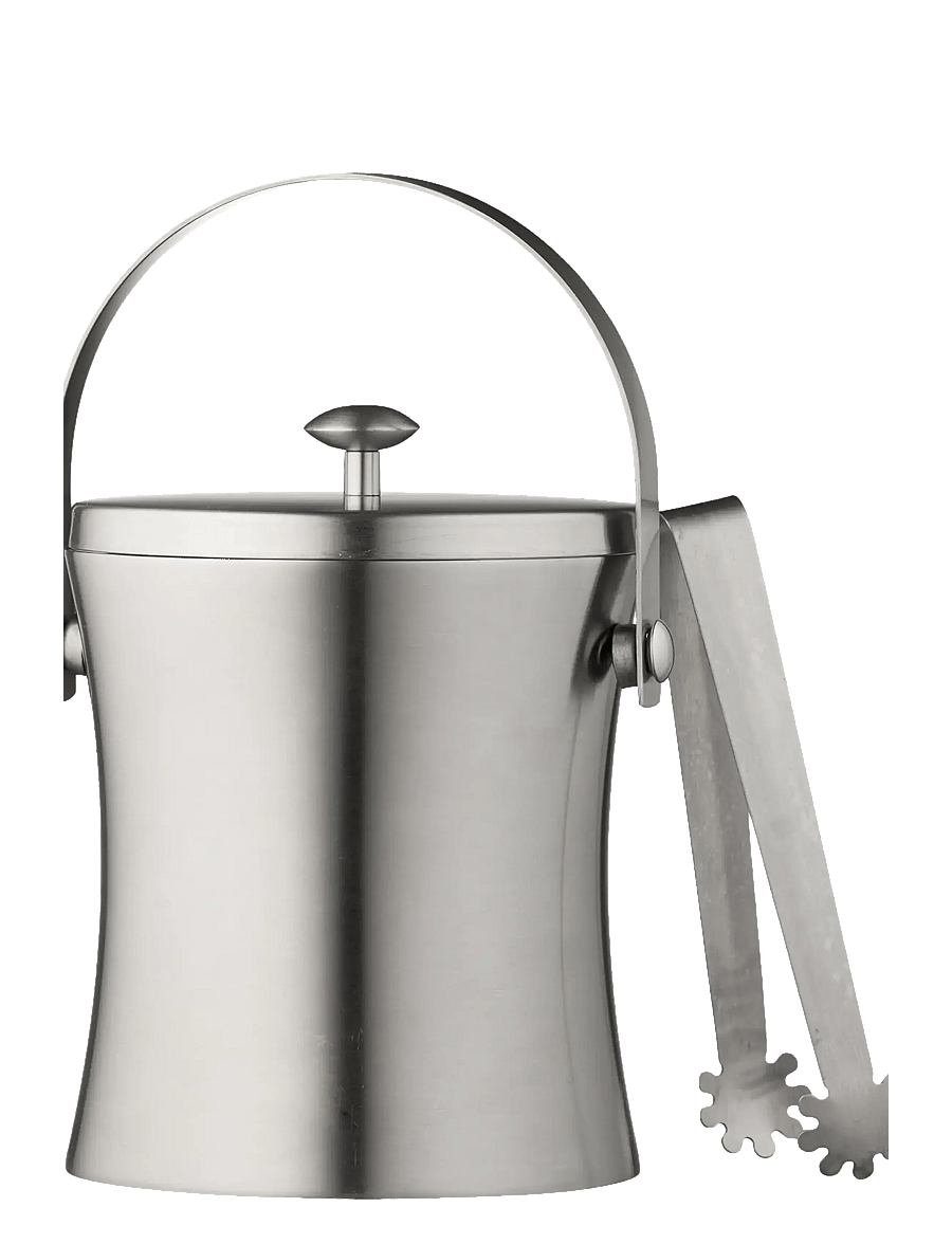 Funktion - Ice bucket w/ tongs 12,2 x 16,3 cm Stainless steel - silver - 2