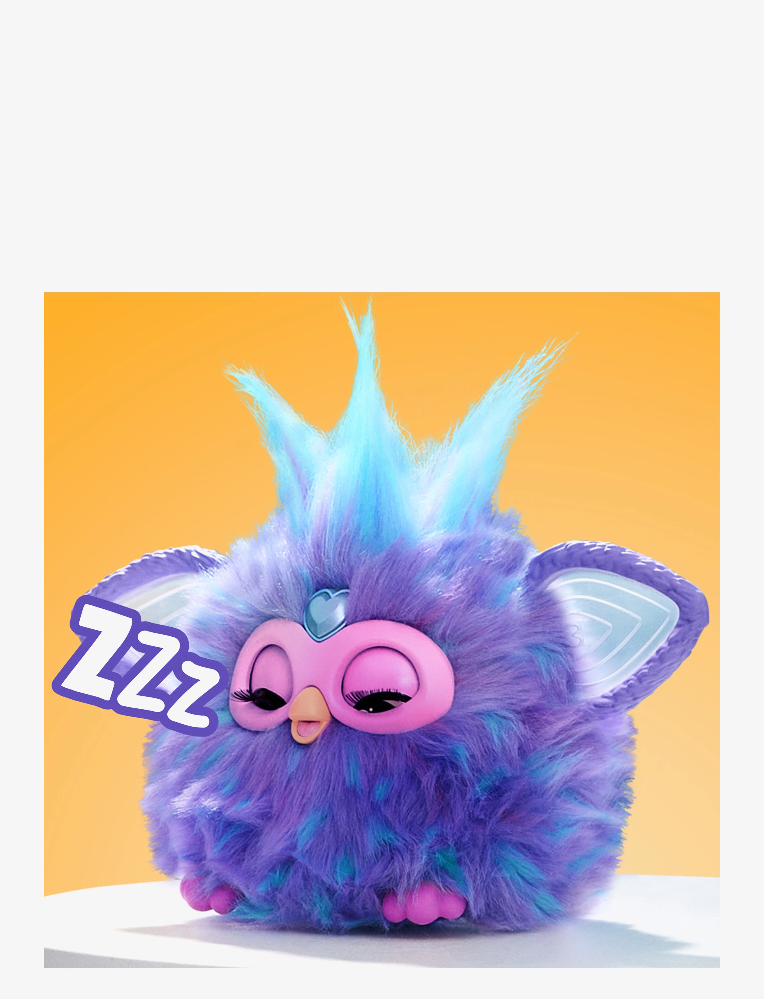 Furby - Furby Purple Plush Interactive Toy - plīša rotaļlietas - multicolor - 4