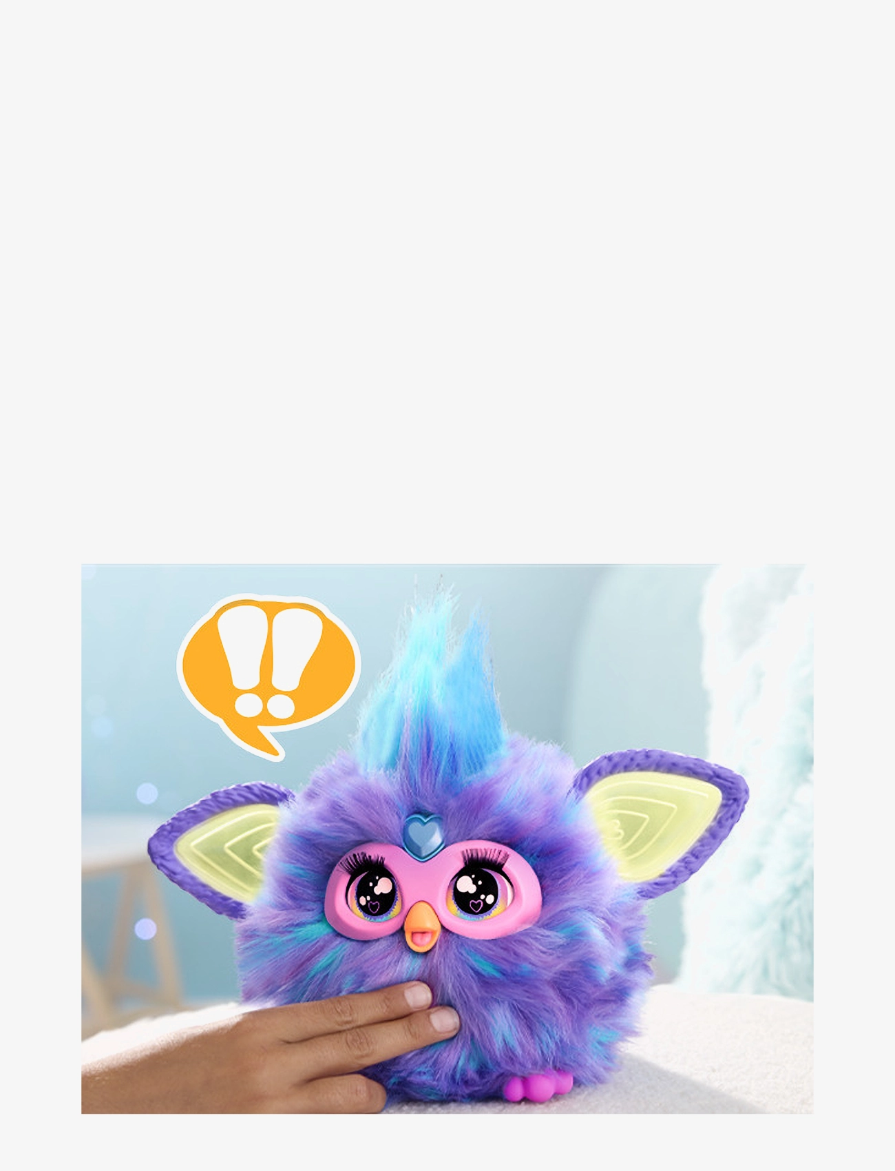 Furby - Furby Purple Plush Interactive Toy - plīša rotaļlietas - multicolor - 5