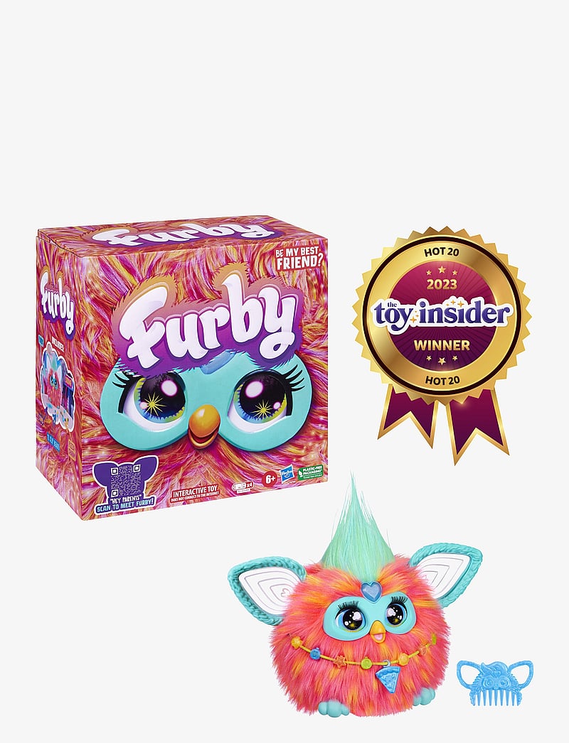 Furby - Furby Coral Plush Interactive Toys for 6 Year Old Girls & Boys & Up - interaktiivsed loomad - multicolor - 2