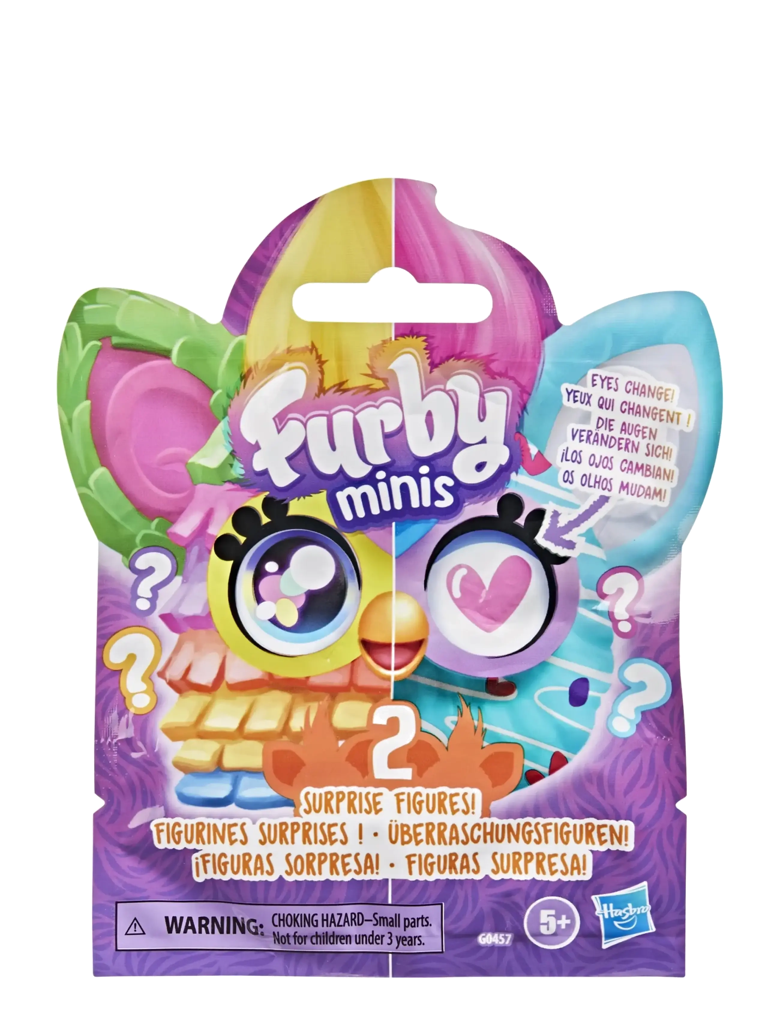 Furby Furby Minis-överraskning i 2-pack - Interaktiva djur & Robotar - MULTICOLOR / multi