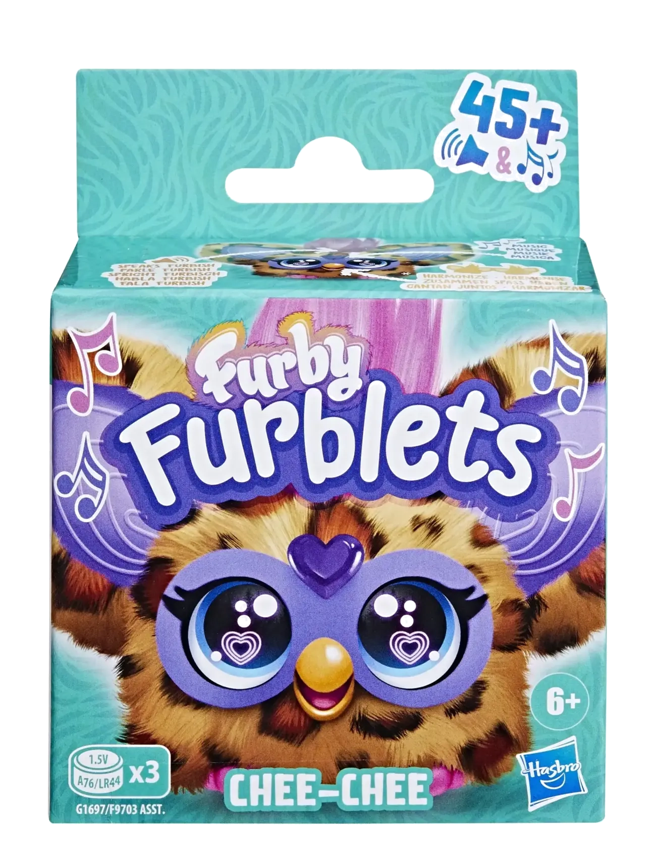Furby Furby Furblets Chee-Chee - Interaktive dyr og roboter - MULTICOLOR / brown