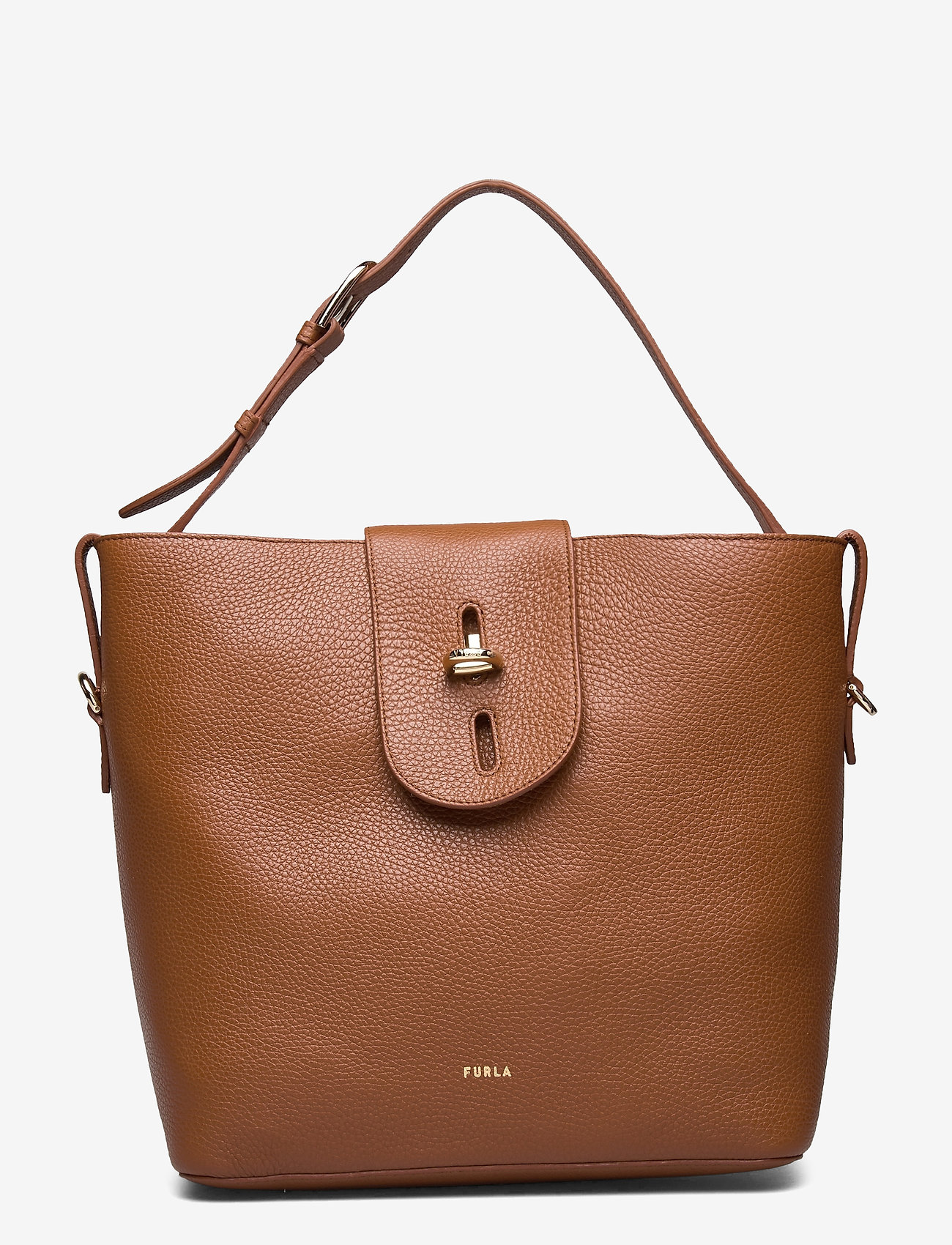 Furla - FURLA NET M HOBO - cognac h - 0
