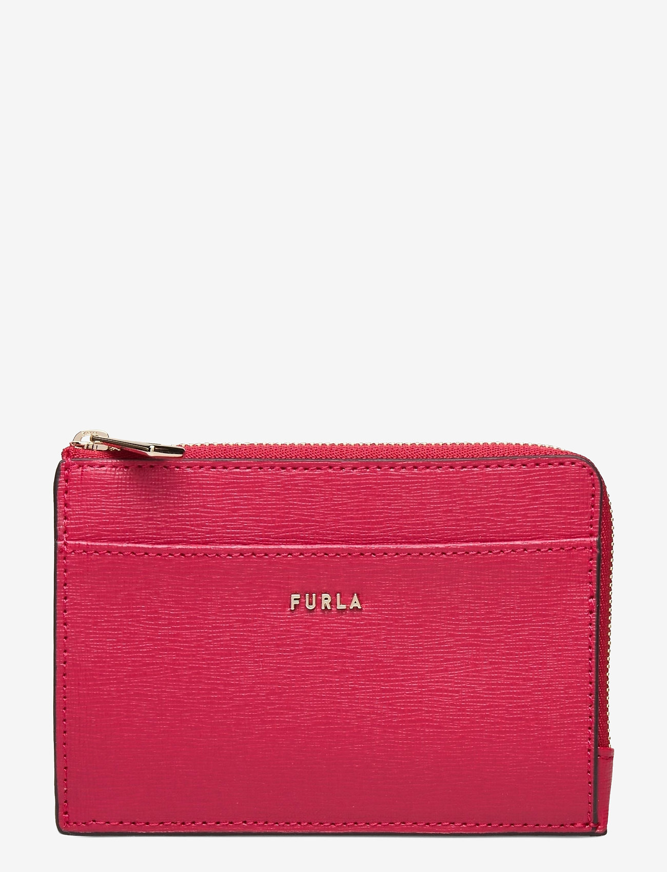 FURLA BABYLON M CARD CASE - RUBY